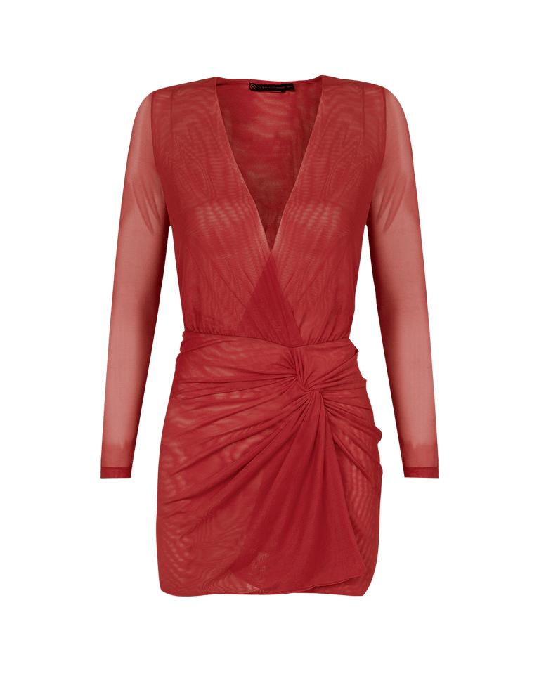 Noa Short Cover Up - Raspberry Product Image