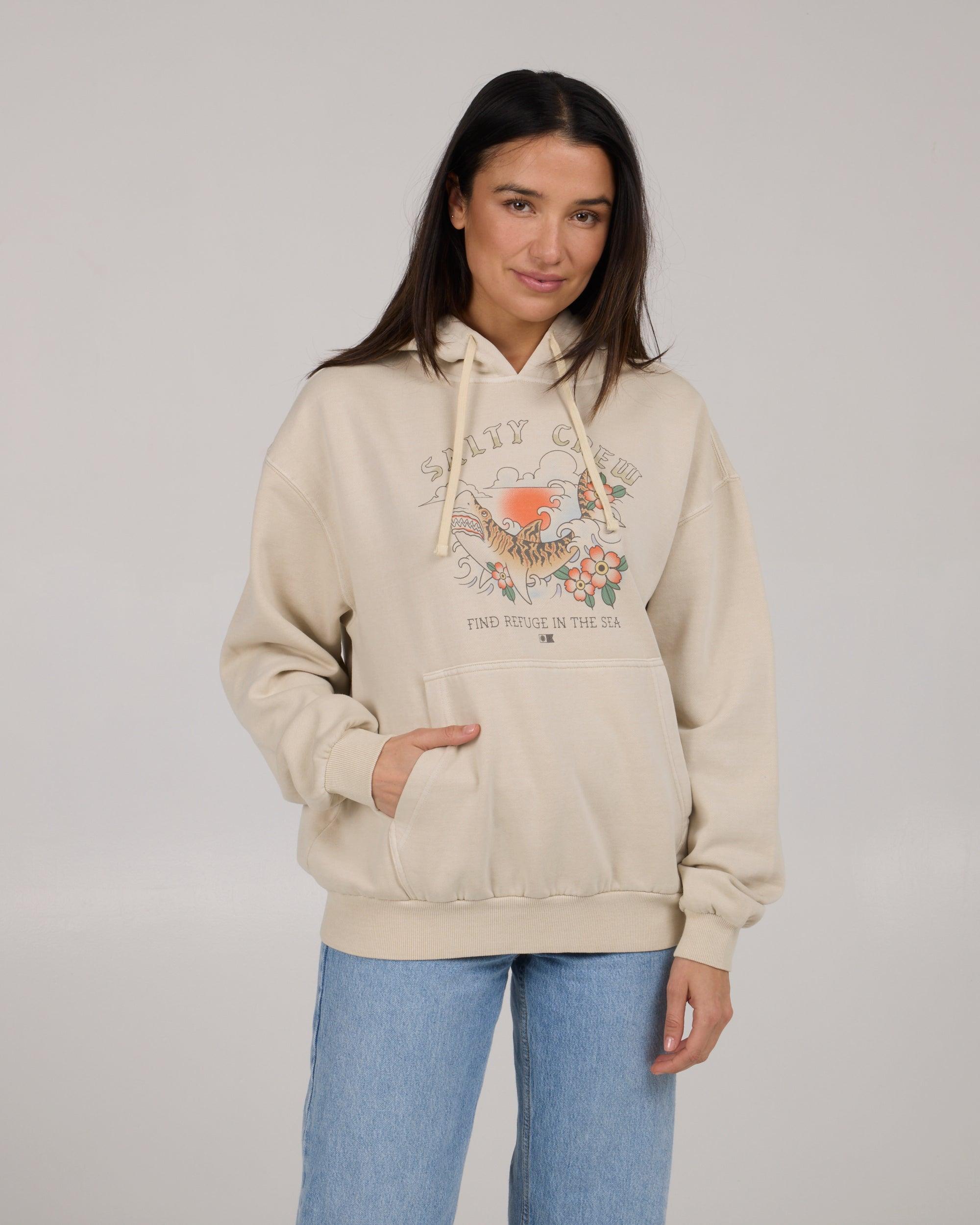 Hopper Hoody - Off White Female Product Image
