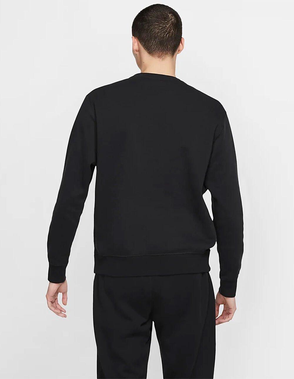 NIKE Sportswear Club Fleece Mens Crewneck Sweatshirt - BLACK Product Image