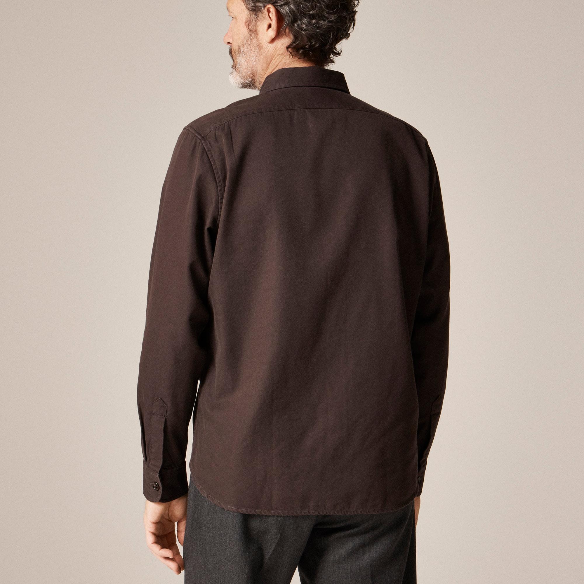 Twill workshirt in cotton-TENCEL™ lyocell blend Product Image