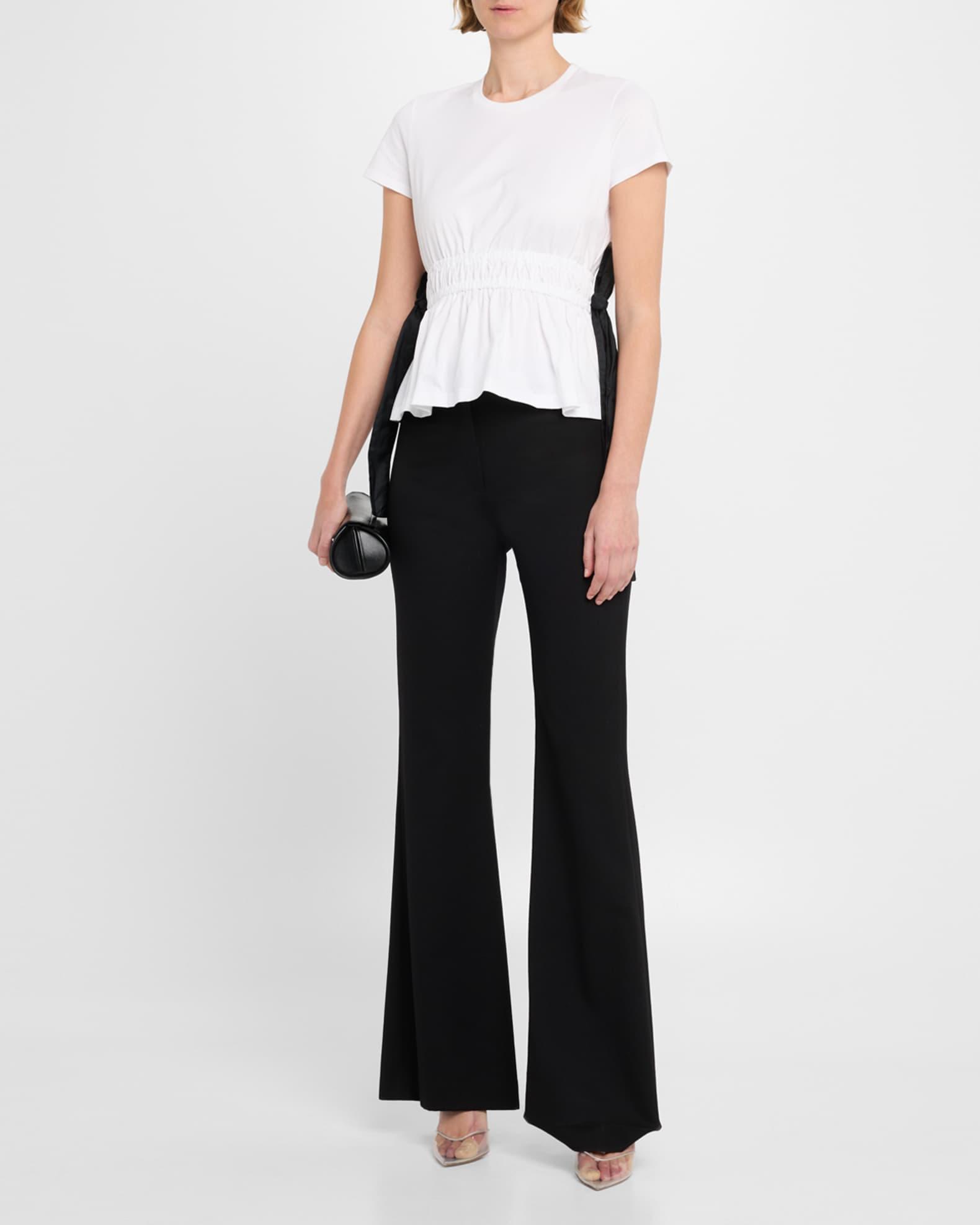 Crewneck Bow Detail T-Shirt Product Image