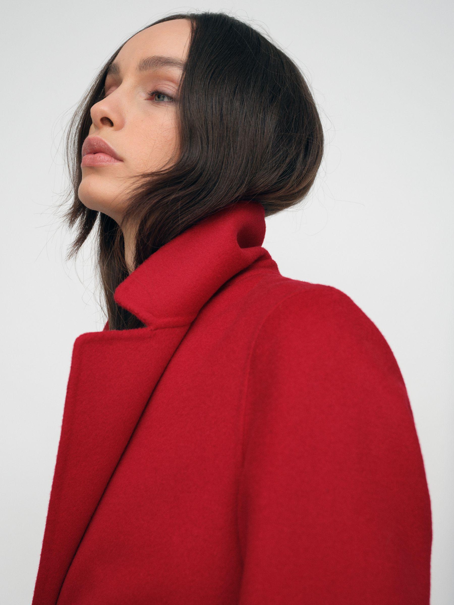 Petite Mid-Rise Straight-Leg Jeans in Mid Blue Product Image