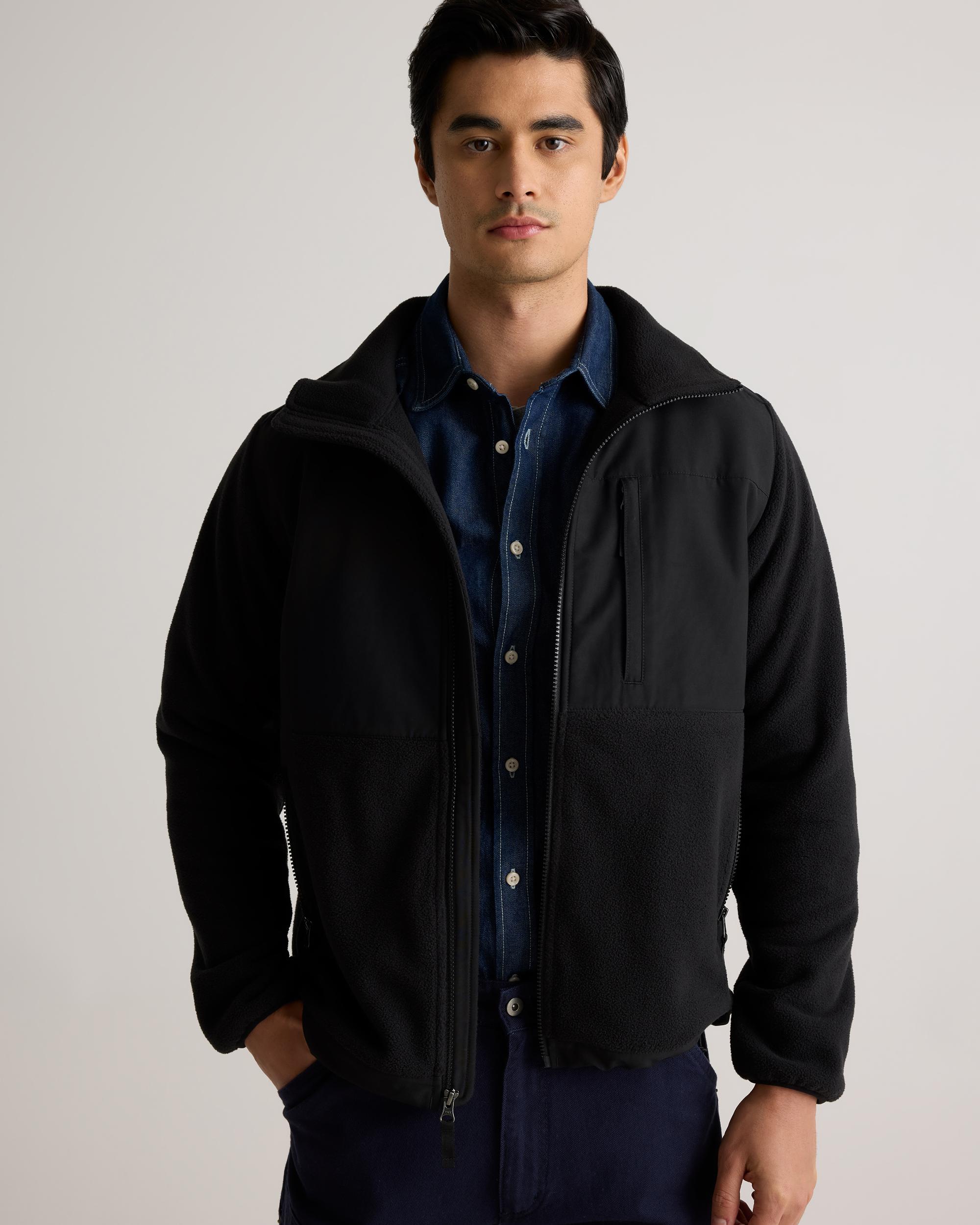 Quince | Men's Polar Fleece Full-Zip Jacket Recycled Polyester Product Image