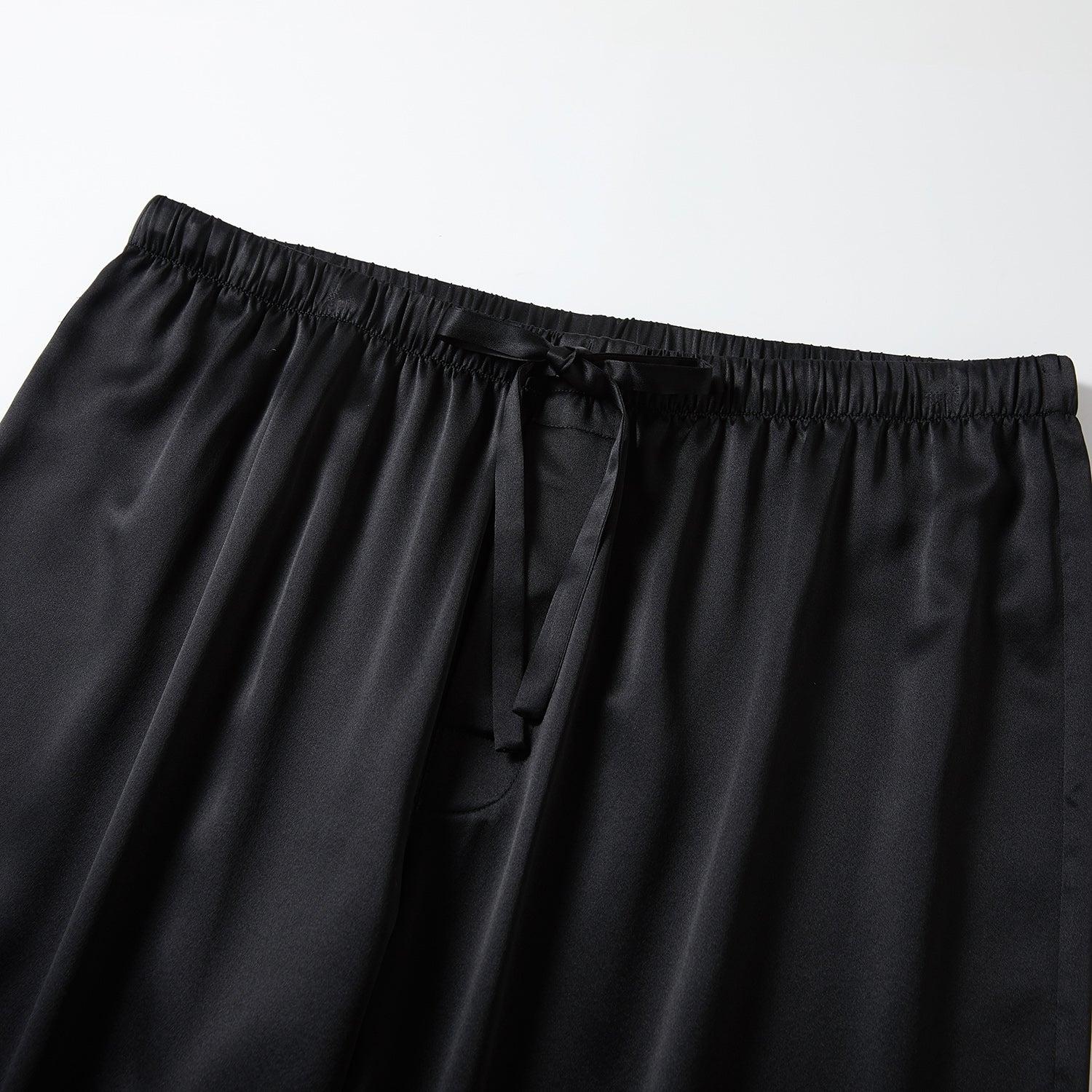 Daffodils Pure Silk Long Sleeve Pajama Set for Men Product Image