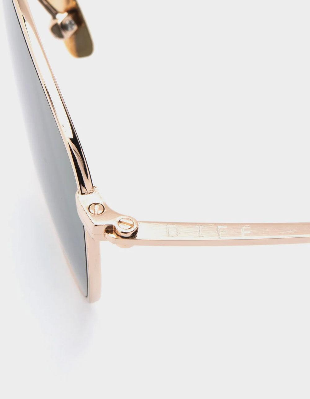 DIFF EYEWEAR Tahoe Sunglasses - BLACK/BURGANDY Product Image