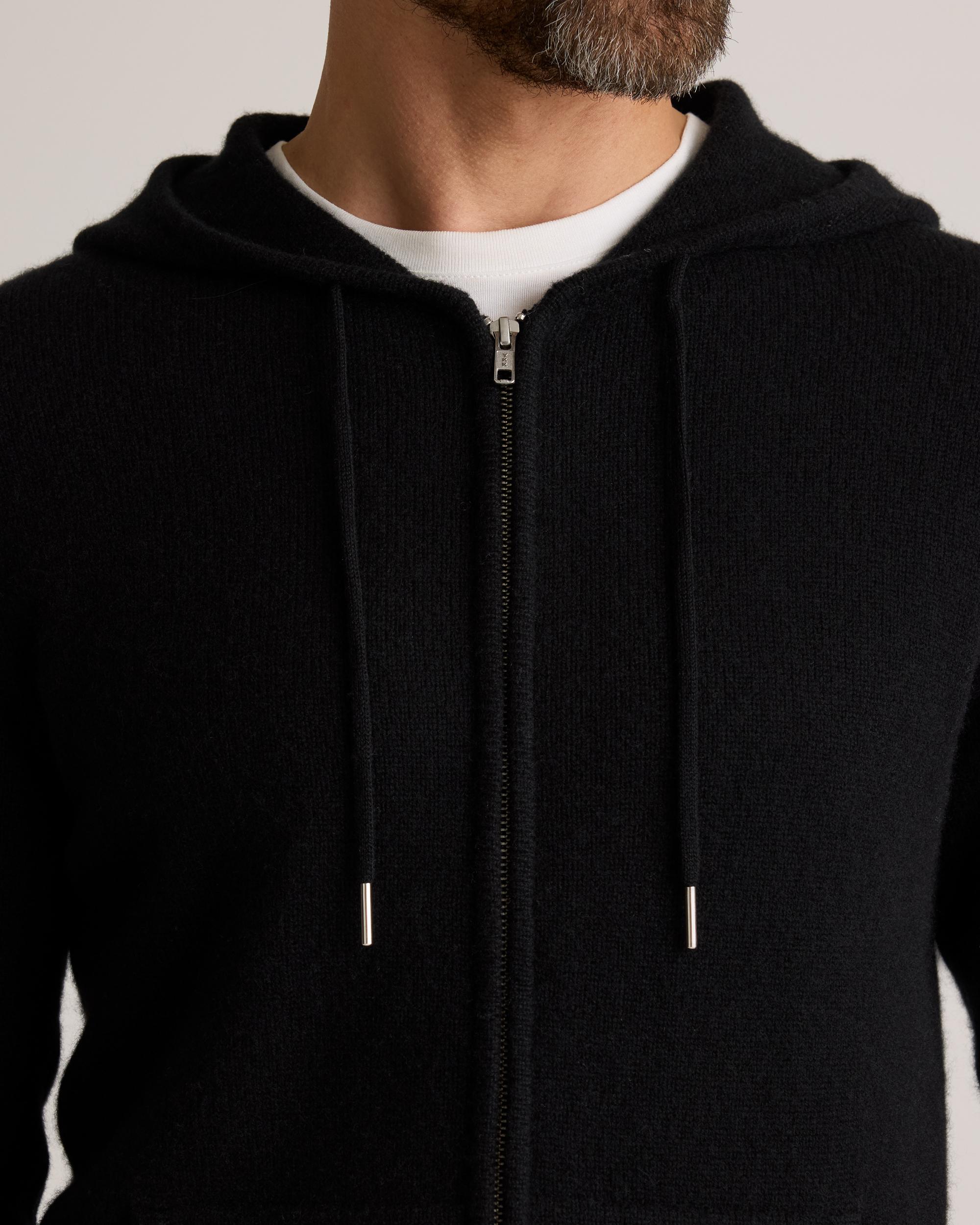 Quince | Men's Mongolian Cashmere Full-Zip Hoodie Product Image