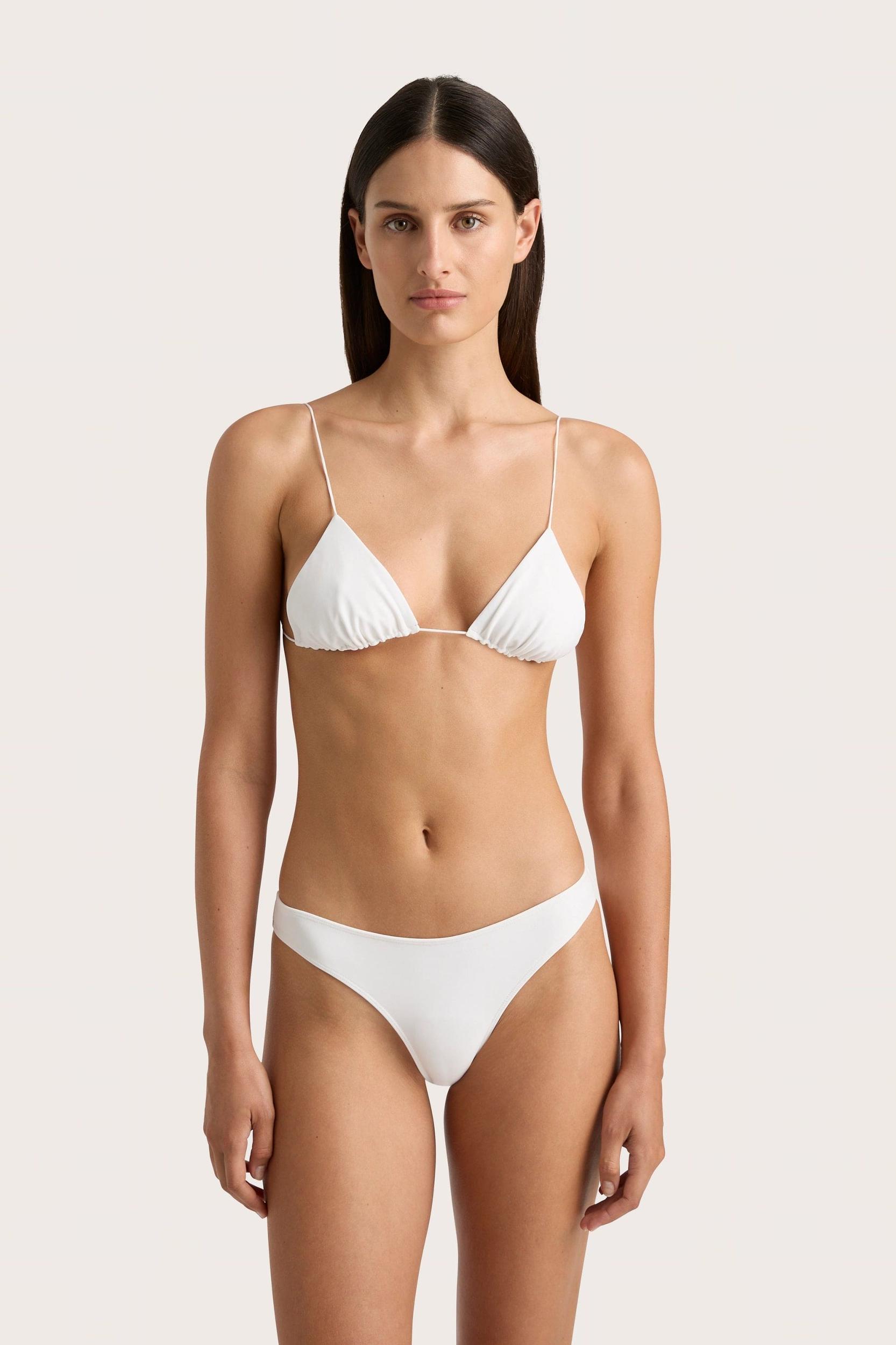 Jean Swim Top White - Final Sale Product Image