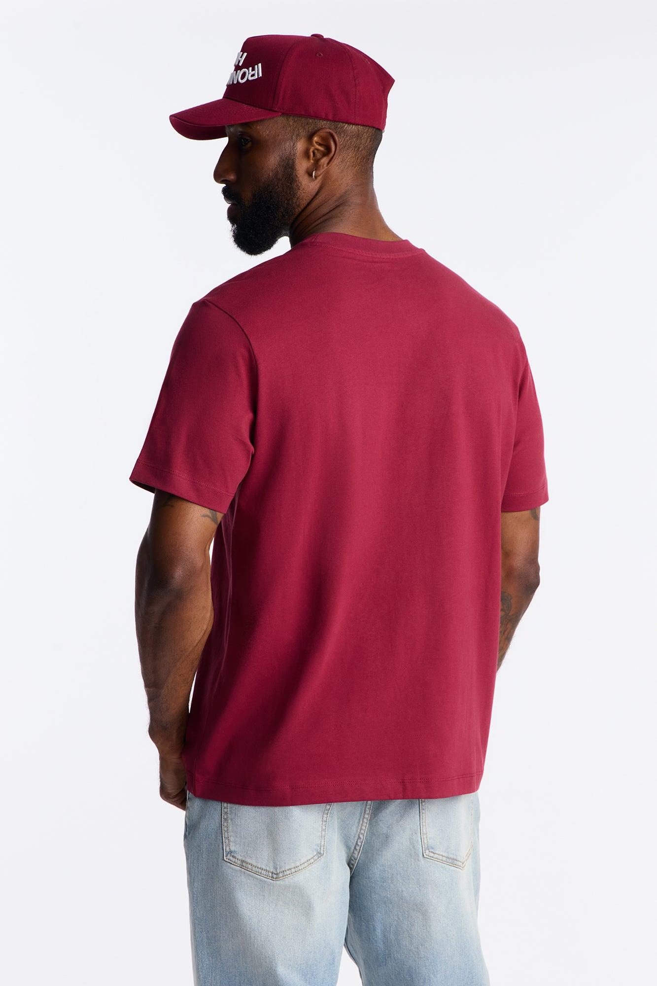 Classic Lightweight Tee - Burgundy Product Image
