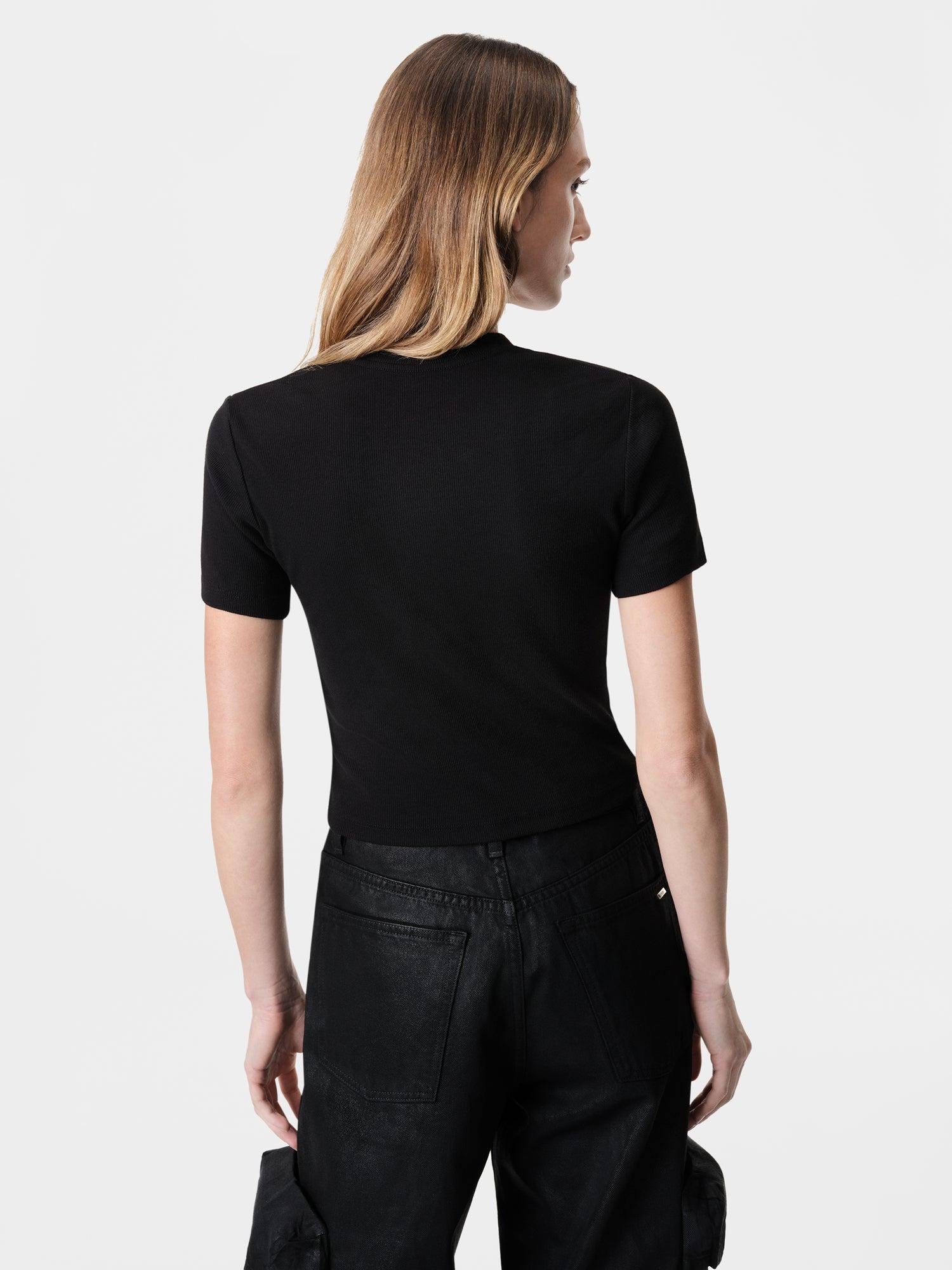 WOMEN - WOMEN'S MA QUAD BABY TEE - Black Female Product Image
