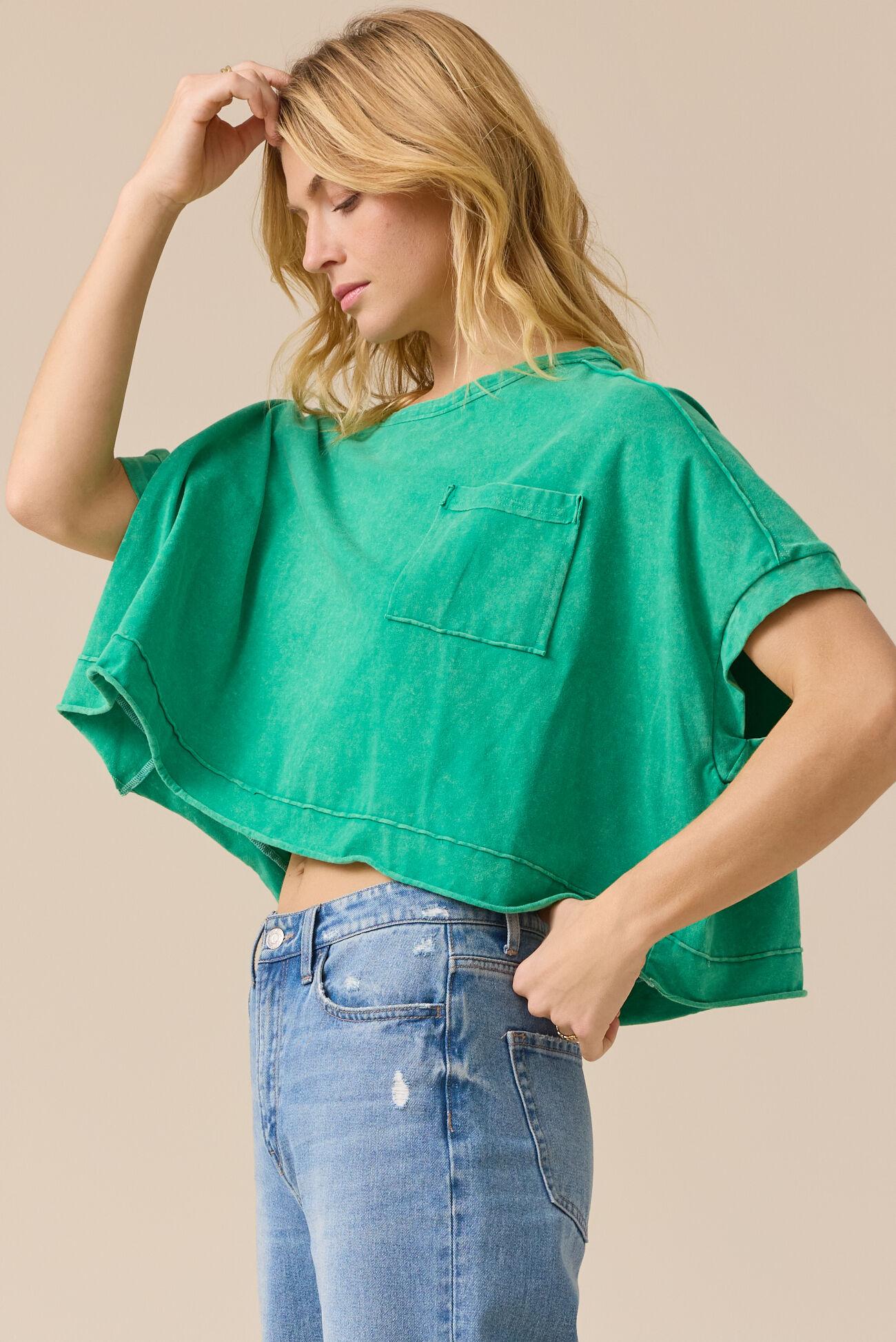 Aurora Pocket Boxy Tee Product Image