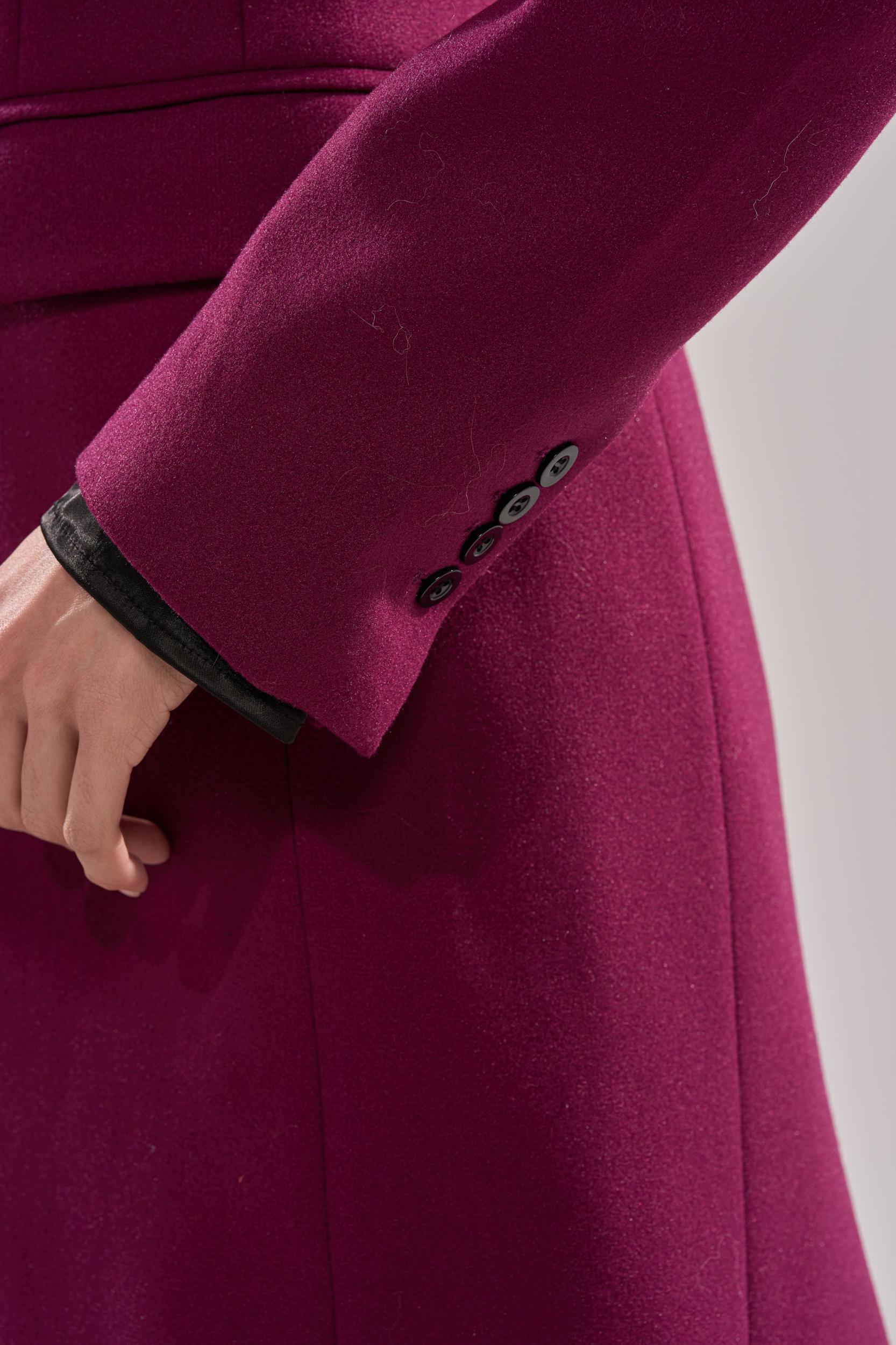 SCARLETT LUXE TRENCH IN PURPLE Product Image