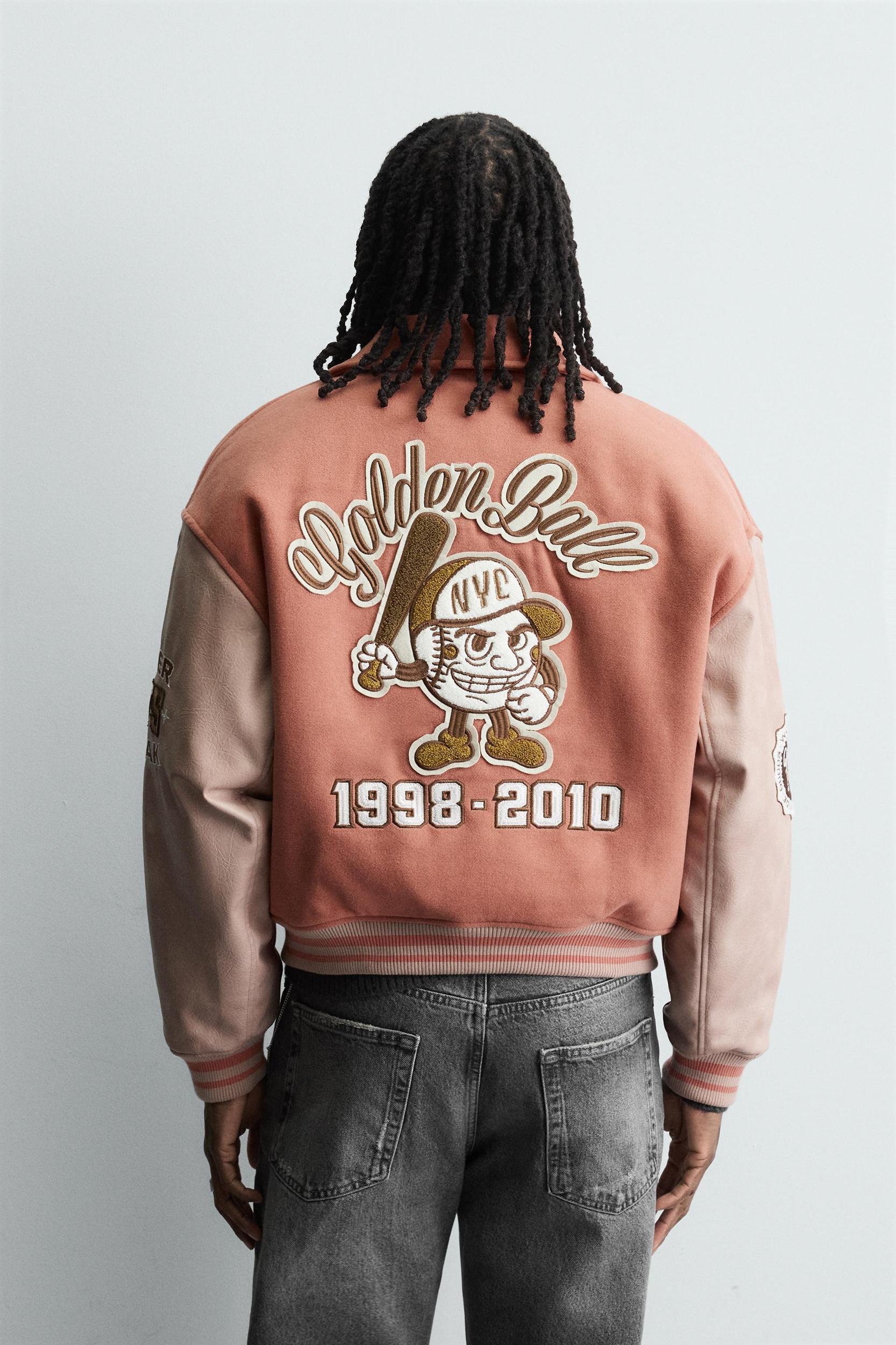 PATCHED QUILTED BOMBER JACKET Product Image