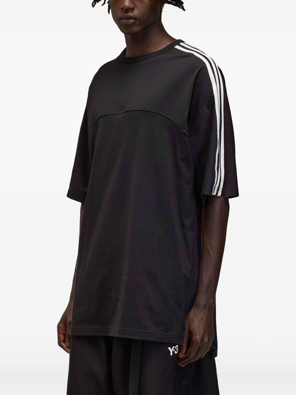 x Y-3 striped cotton t-shirt  Product Image