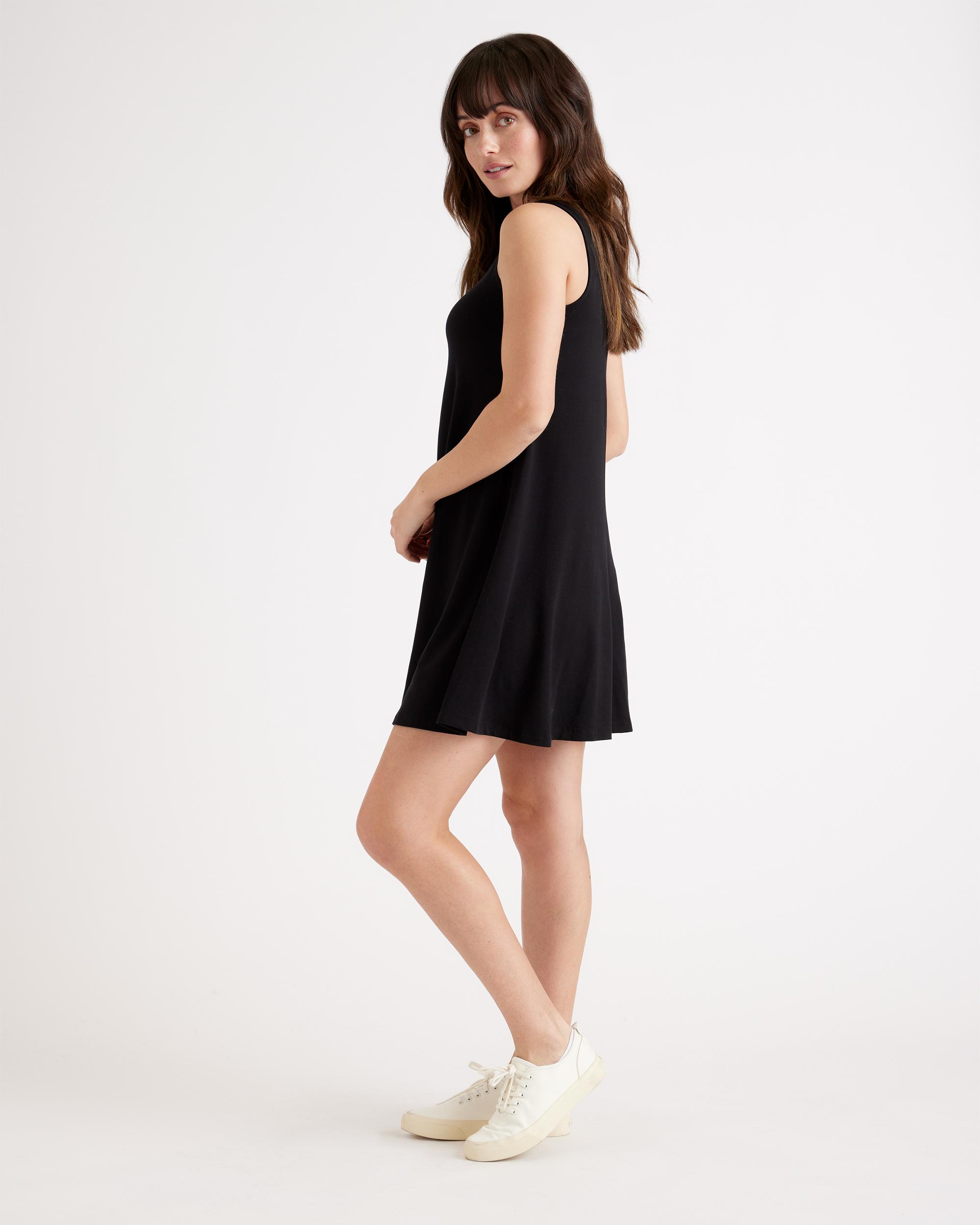 Quince | Women's Tencel Jersey Mini Swing Dress Product Image