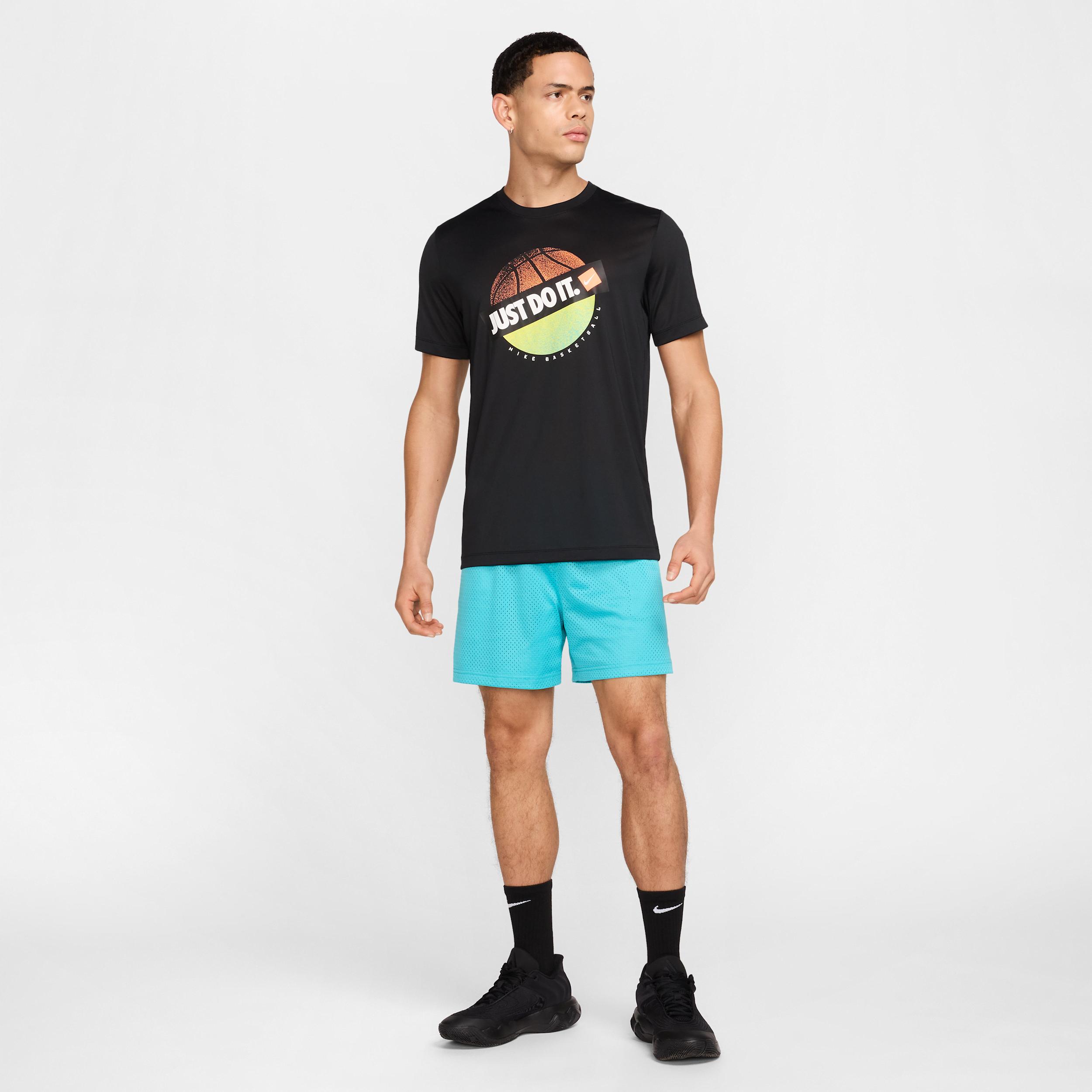 Nike Mens Dri-FIT 5 Mesh Basketball Shorts | HV1880-345 Product Image