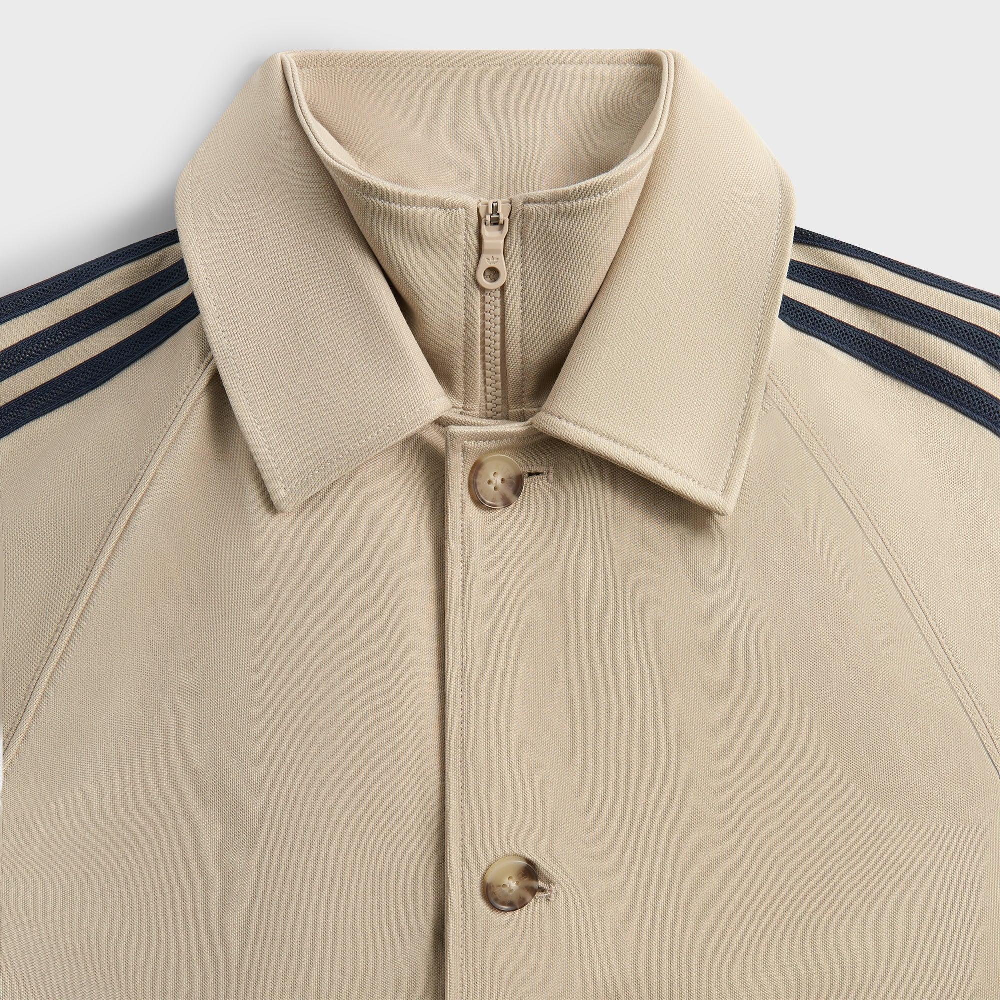 Kith for adidas Football Hybrid Trench Coat - Beige Male Product Image