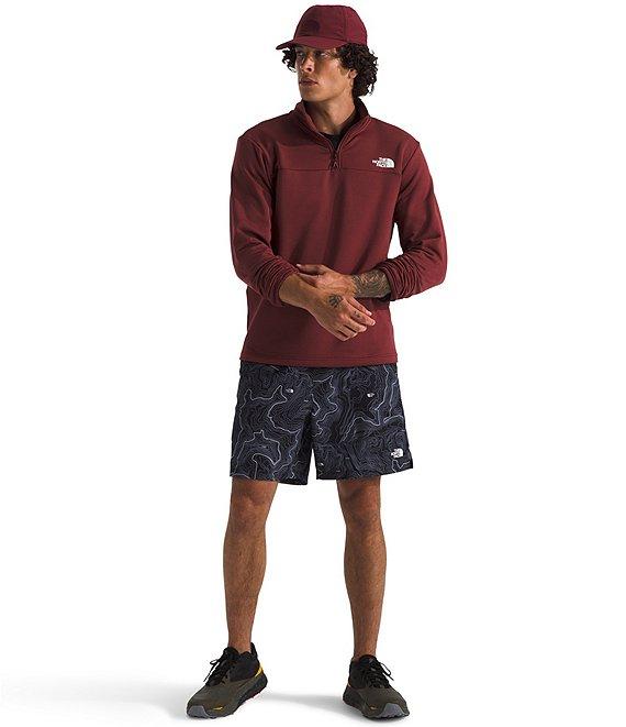 The North Face Cedar Trail Grid Long Sleeve 1/4 Zip Fleece Pullover Product Image