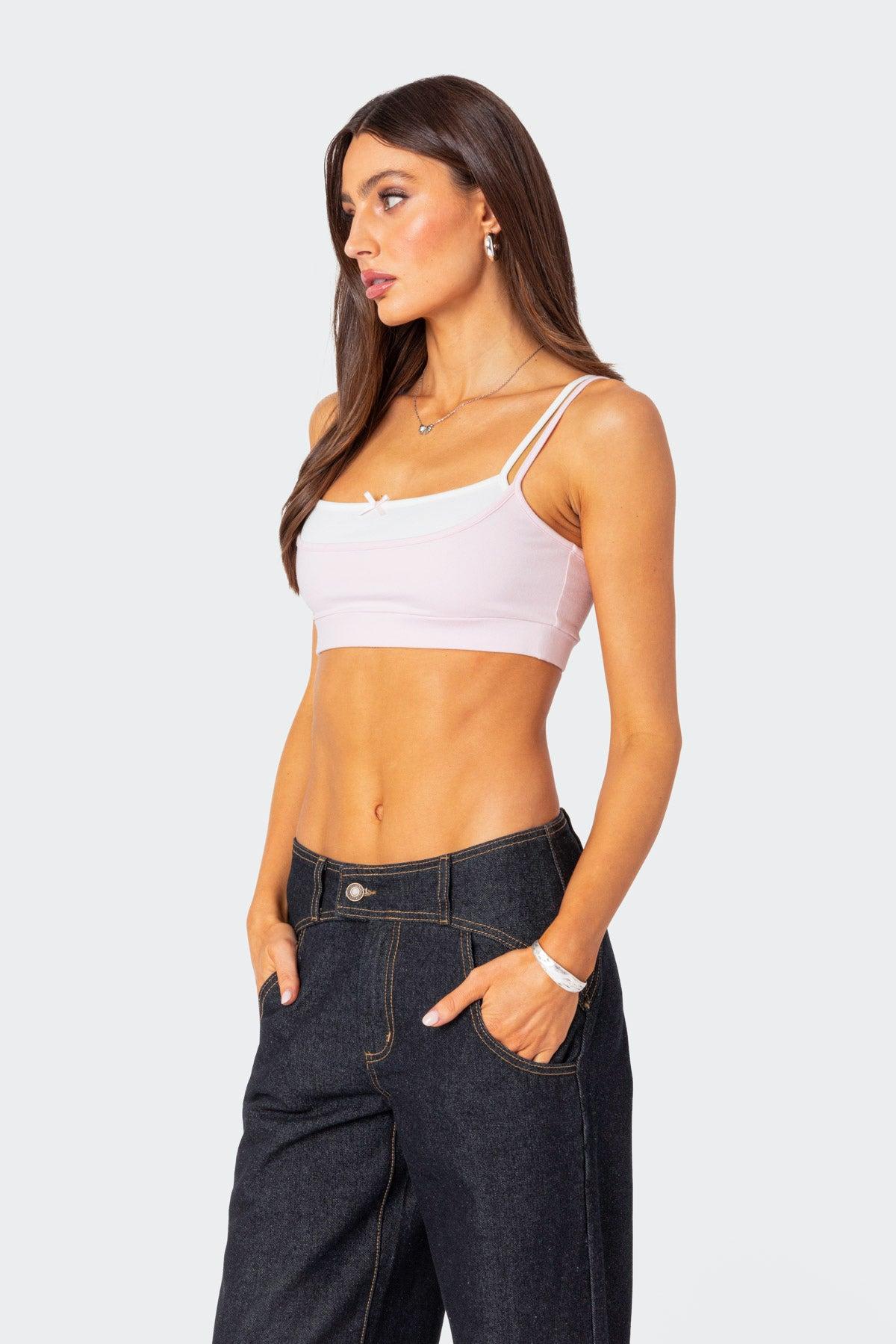 Gracie Layered Bra Top Product Image