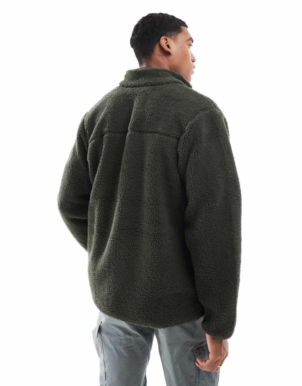 Columbia Rugged Ridge sherpa full zip in green Product Image