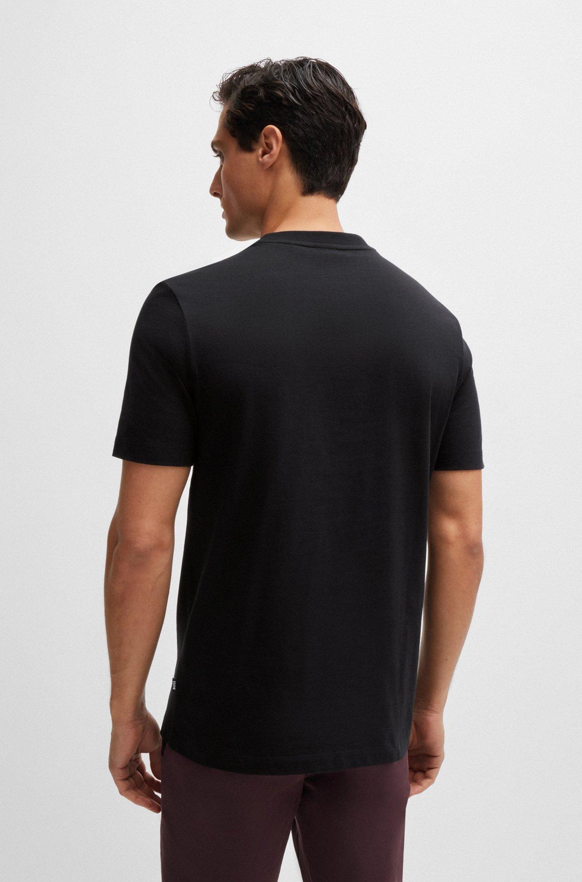 Cotton-jersey T-shirt with logo detail Product Image