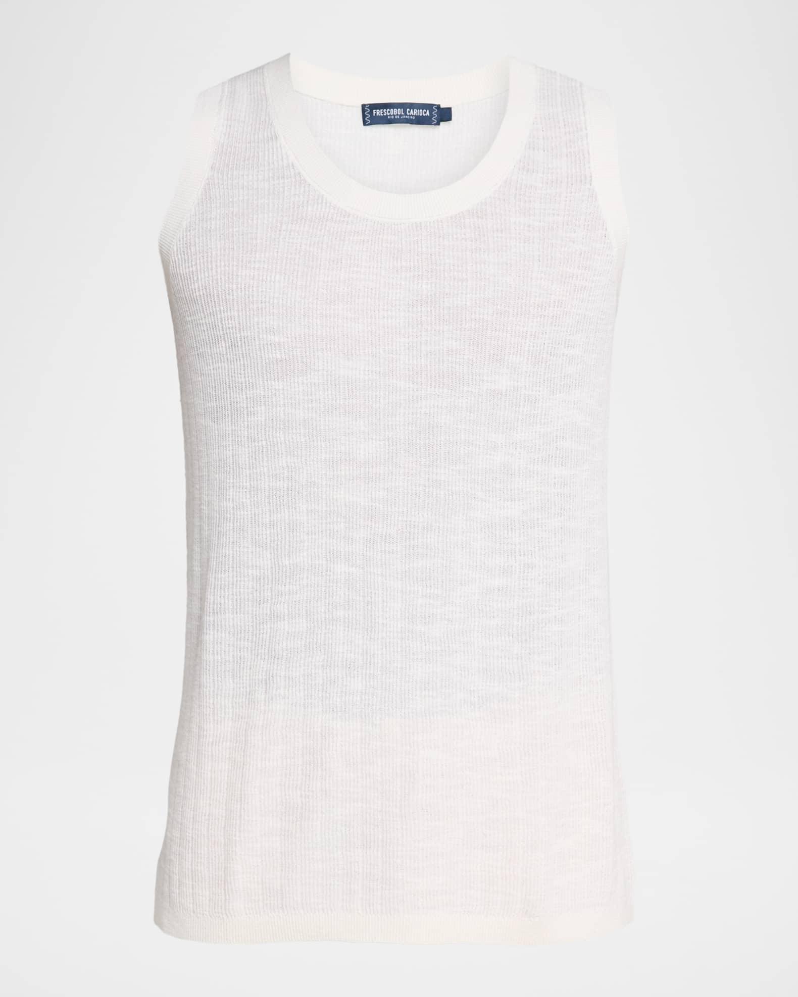 Men's Prado Rib-Knit Tank Top Product Image