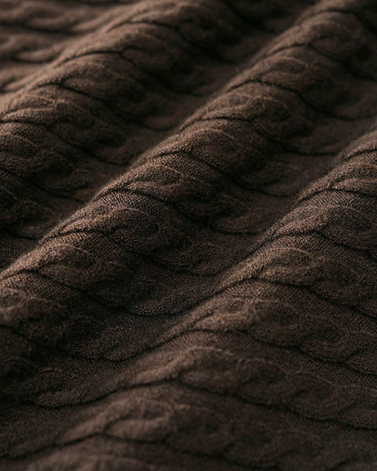 Red Collared Knit Tee Product Image