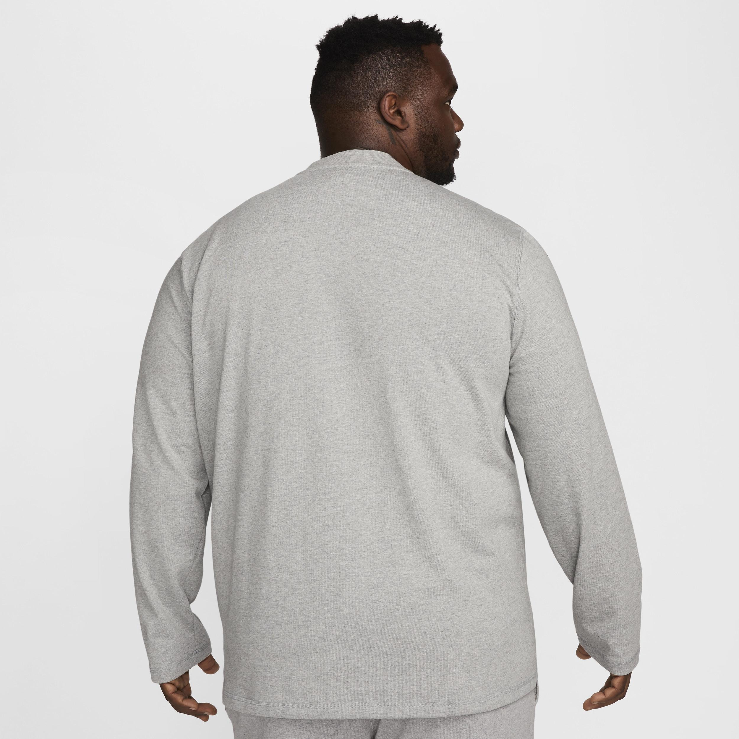 Nike Mens Club Long-Sleeve Henley | FZ6630-063 Product Image