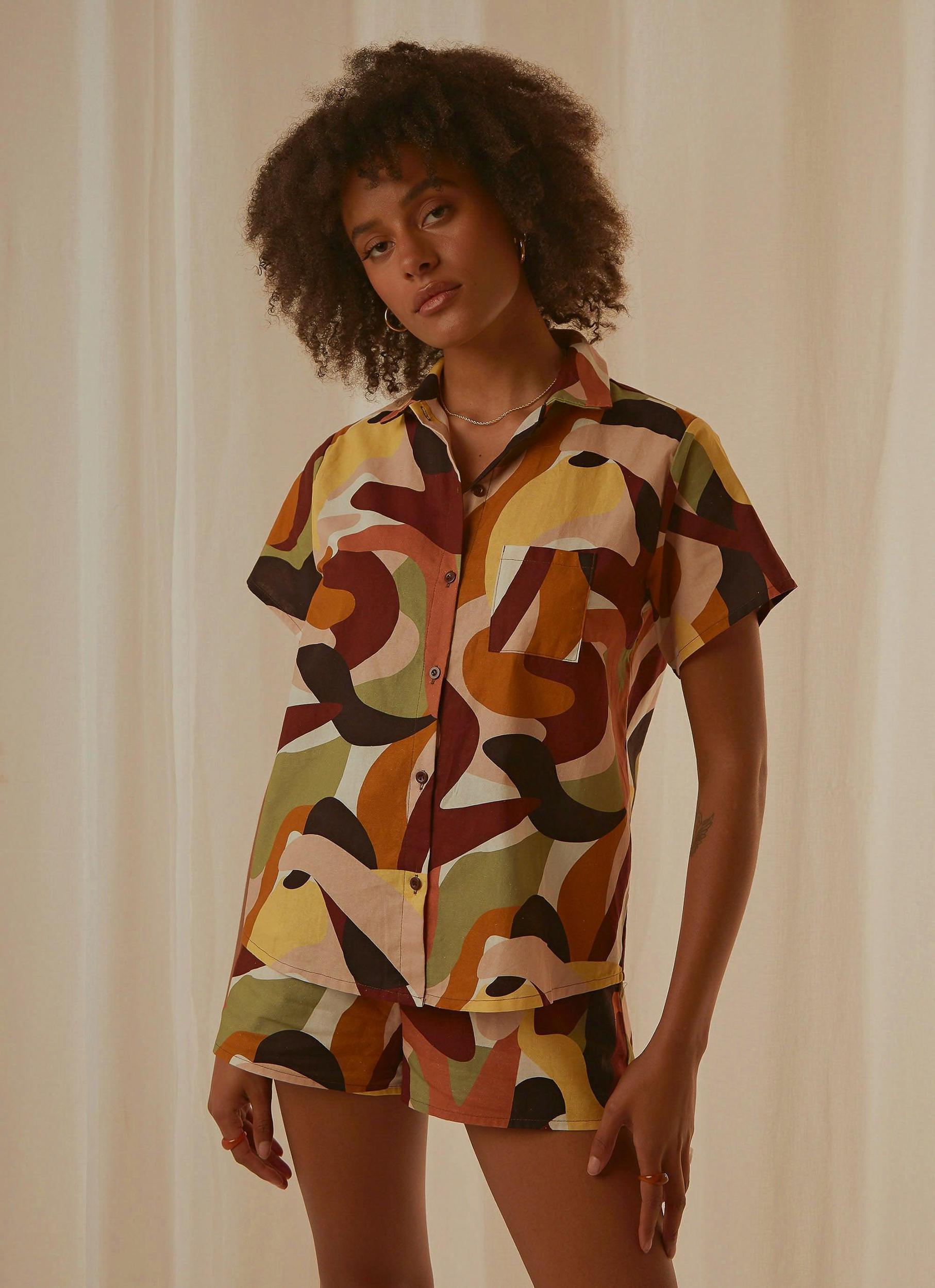 Paloma Shirt - Tropicola Product Image