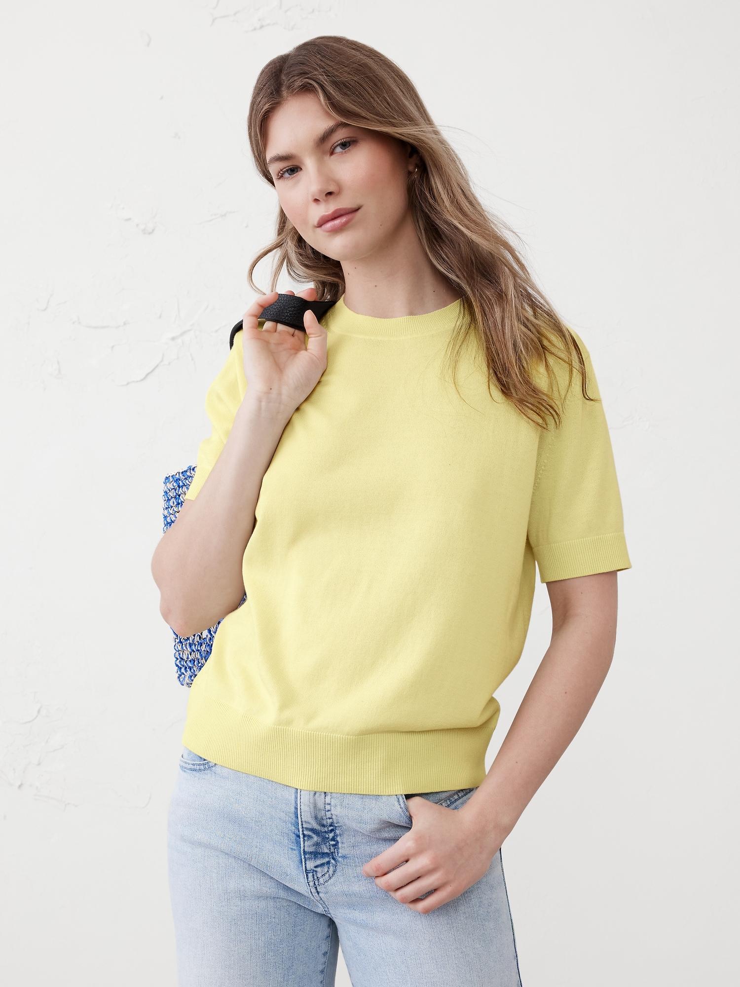 Forever Short-Sleeve Sweater Product Image