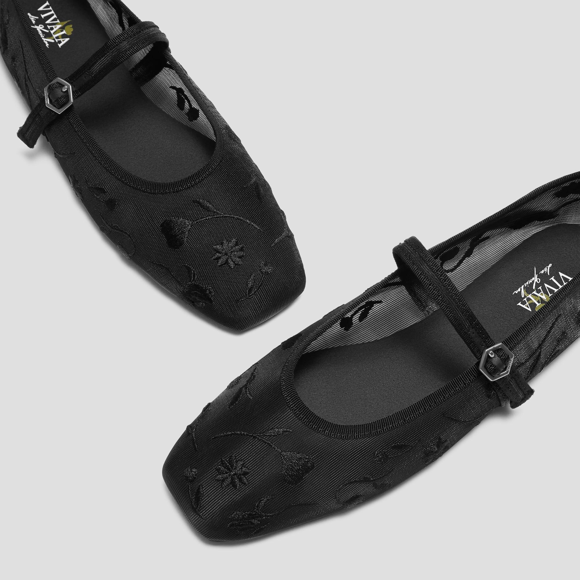 Healing Garden｜Square-Toe Mary Janes (Margot Mary Jane) Product Image
