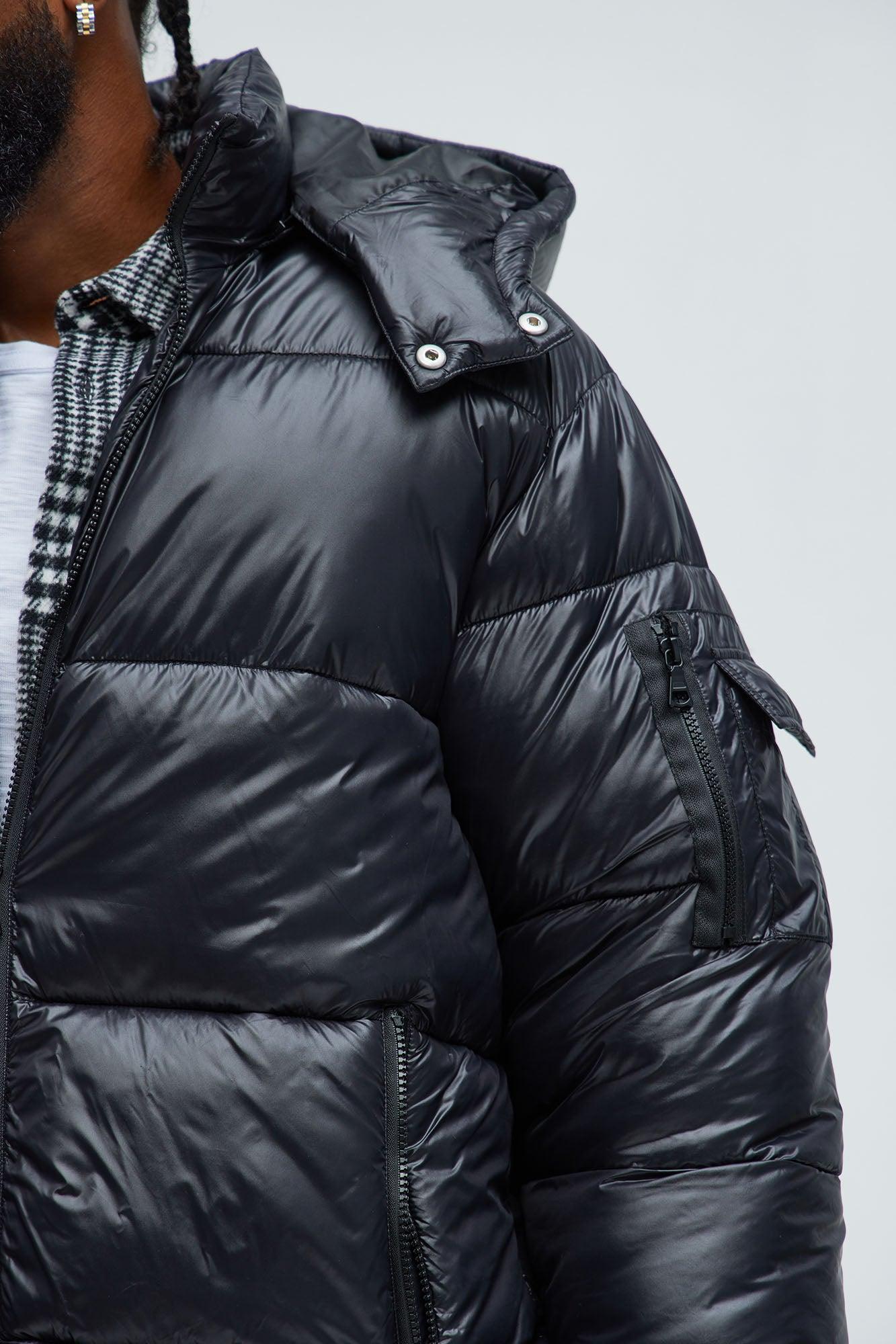 Nixer Puffer Jacket - Black Male Product Image