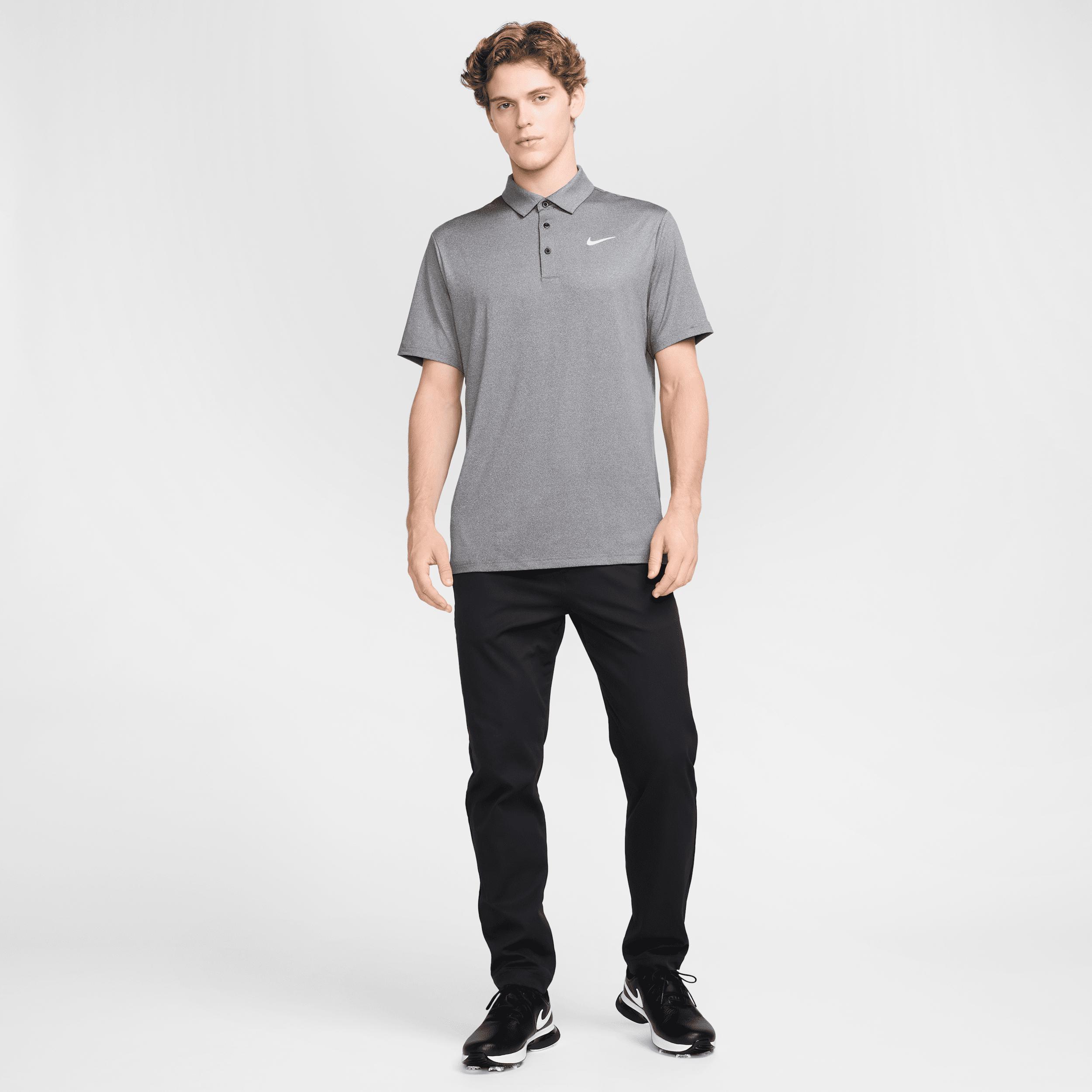 Nike Mens Tour Dri-FIT Heathered Golf Polo | FZ7473-010 Product Image