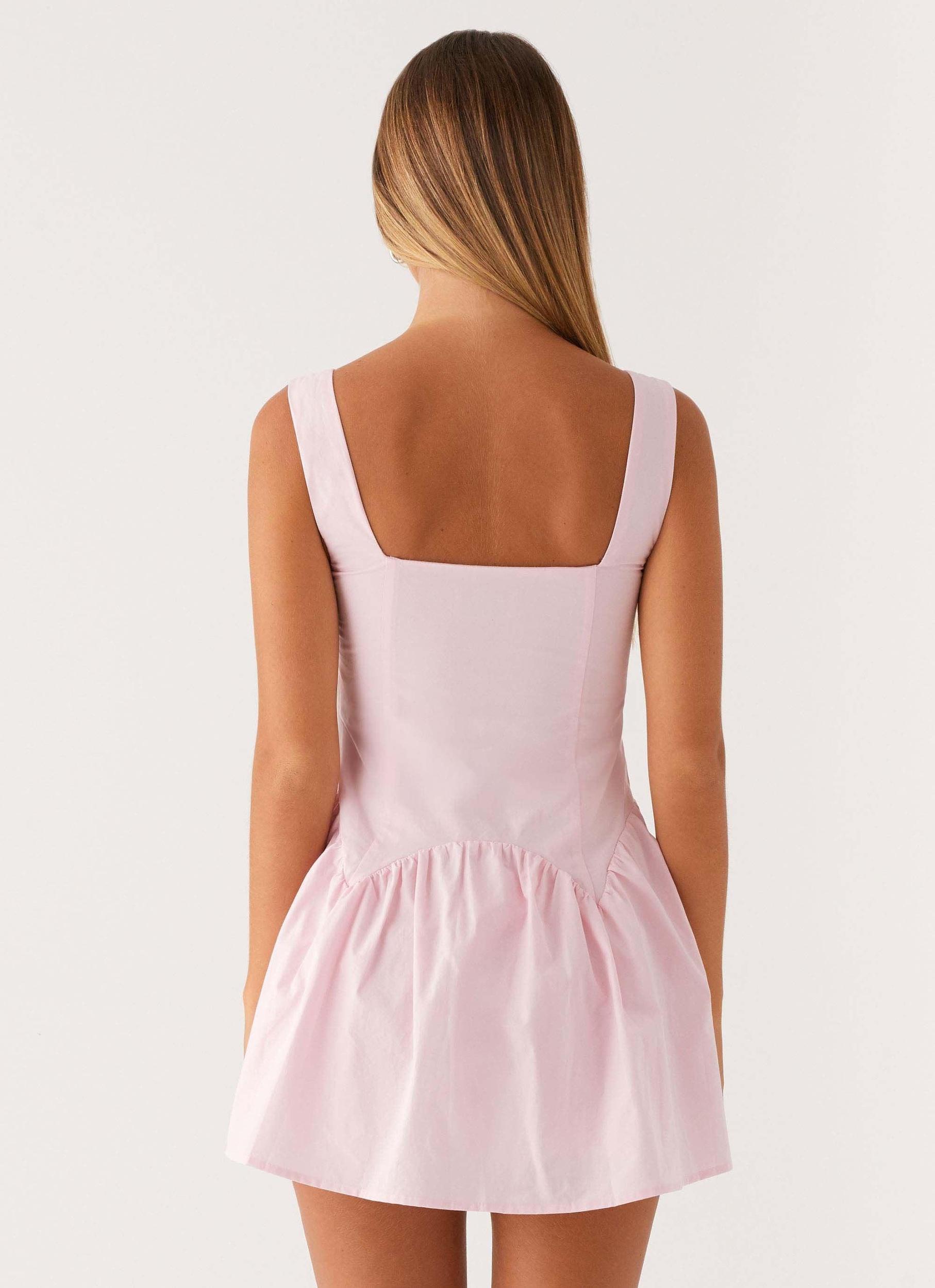 Genie Mini Dress - Pink Product Image