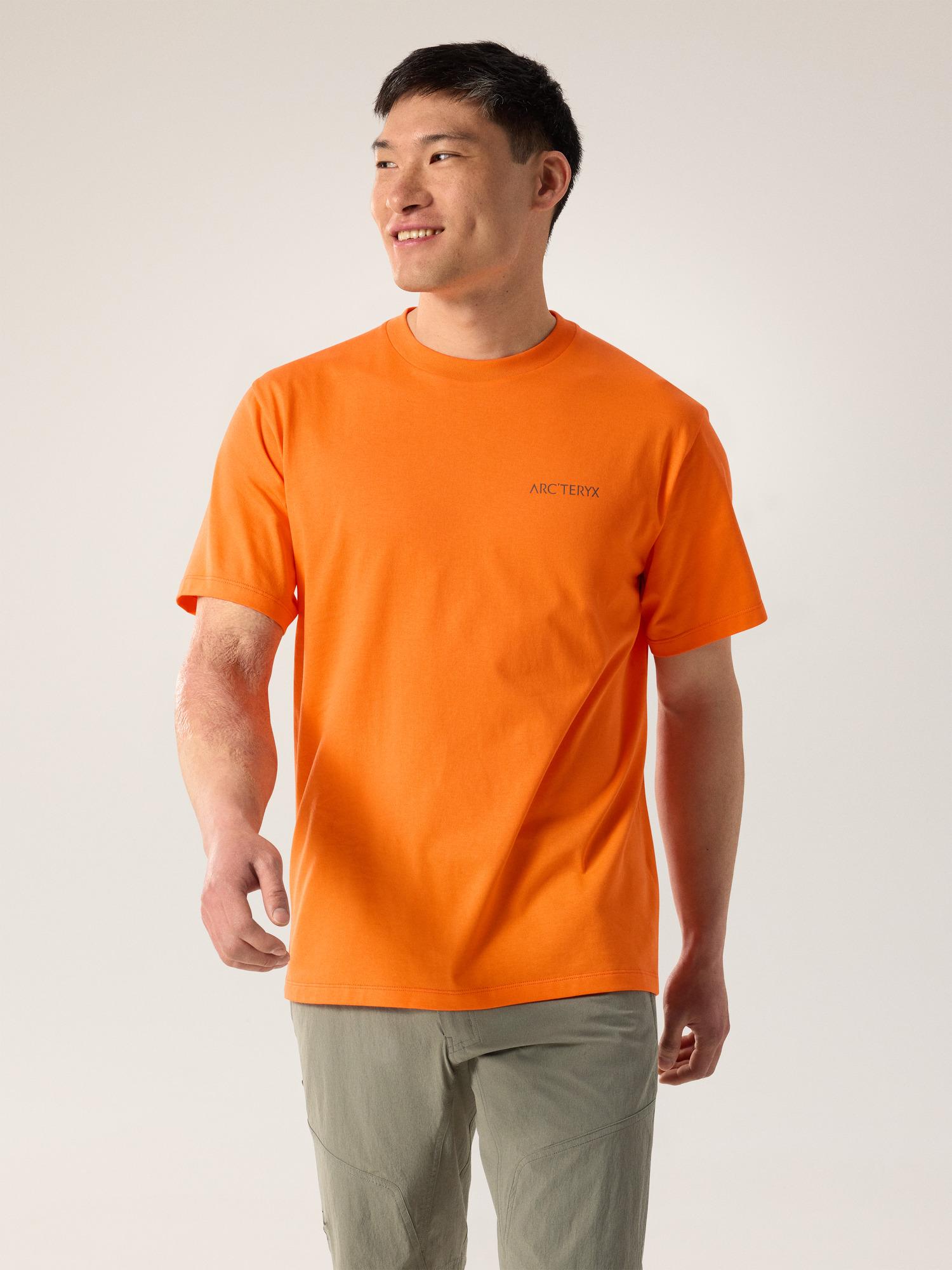 Kragg SL Cotton Blurred Bird Shirt SS Men's Product Image