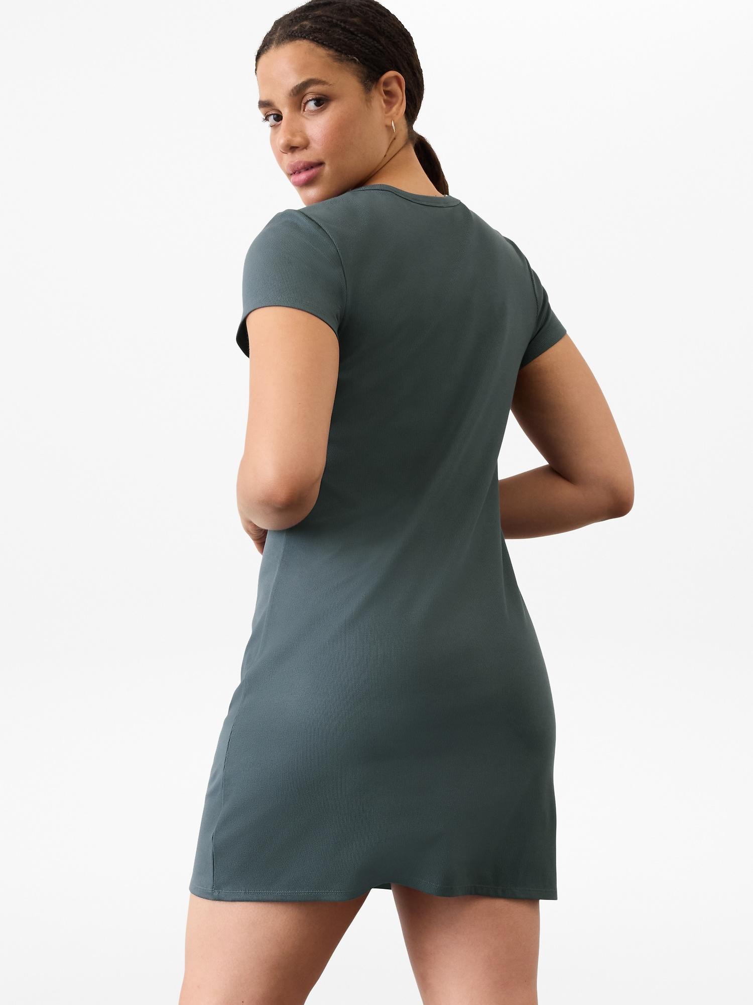 Signature Rib Tee Dress Product Image