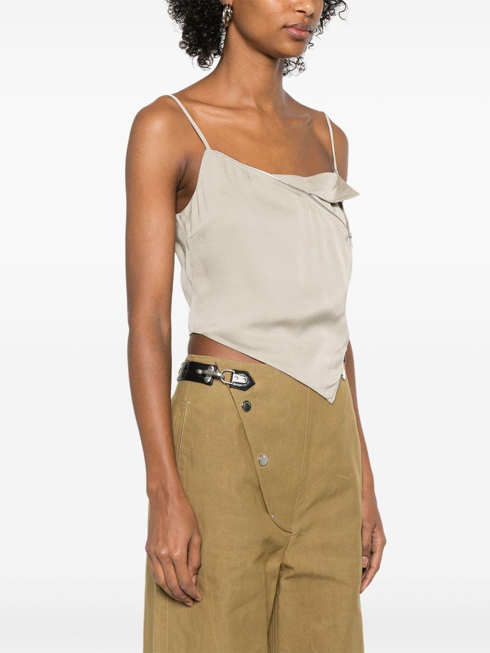 sleeveless crop top Product Image