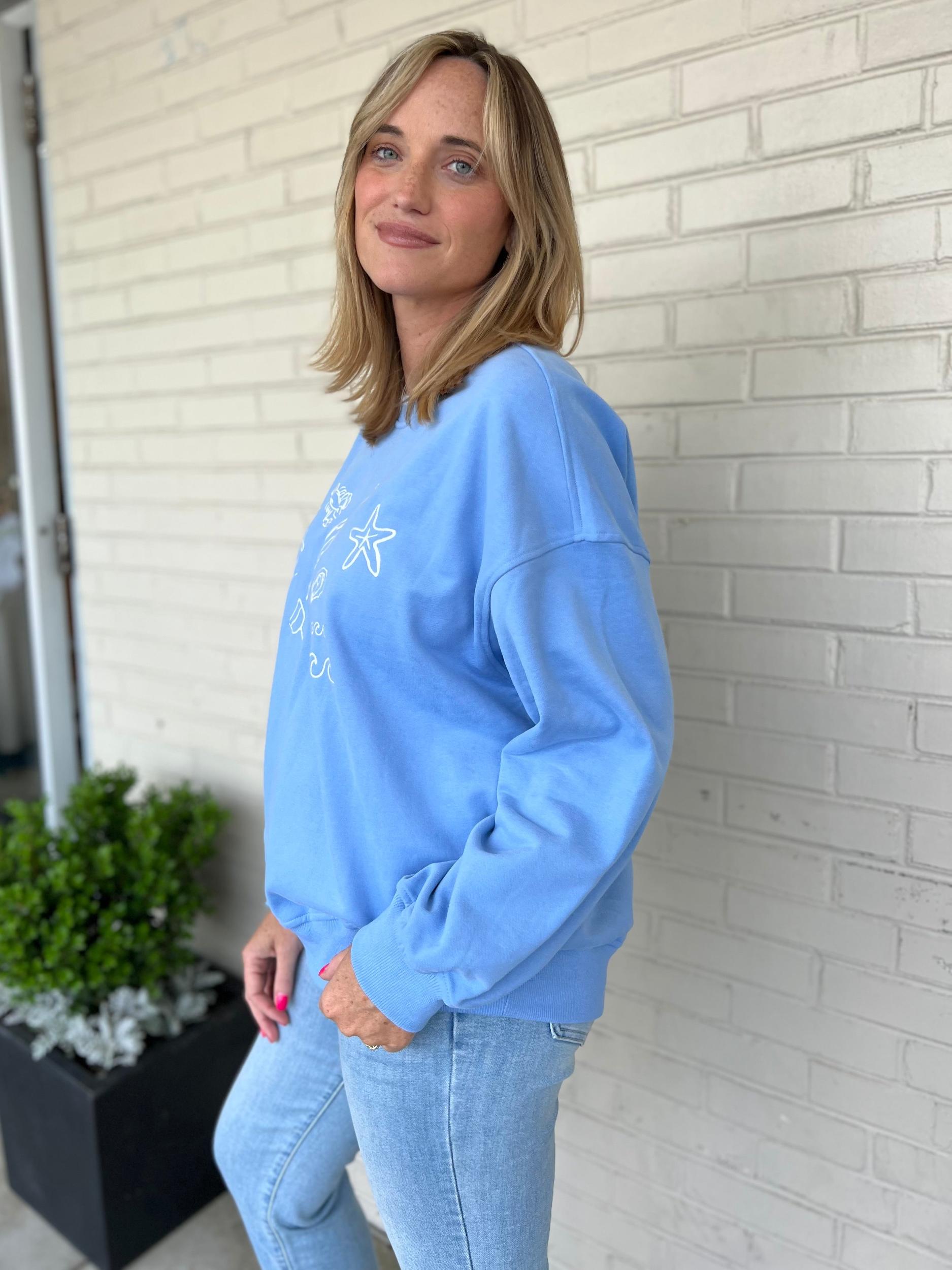 Coastal Graphic Sweatshirt Product Image