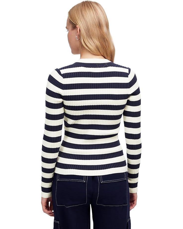 Long Sleeve Cozy Cotton Ribbed Cardigan Product Image
