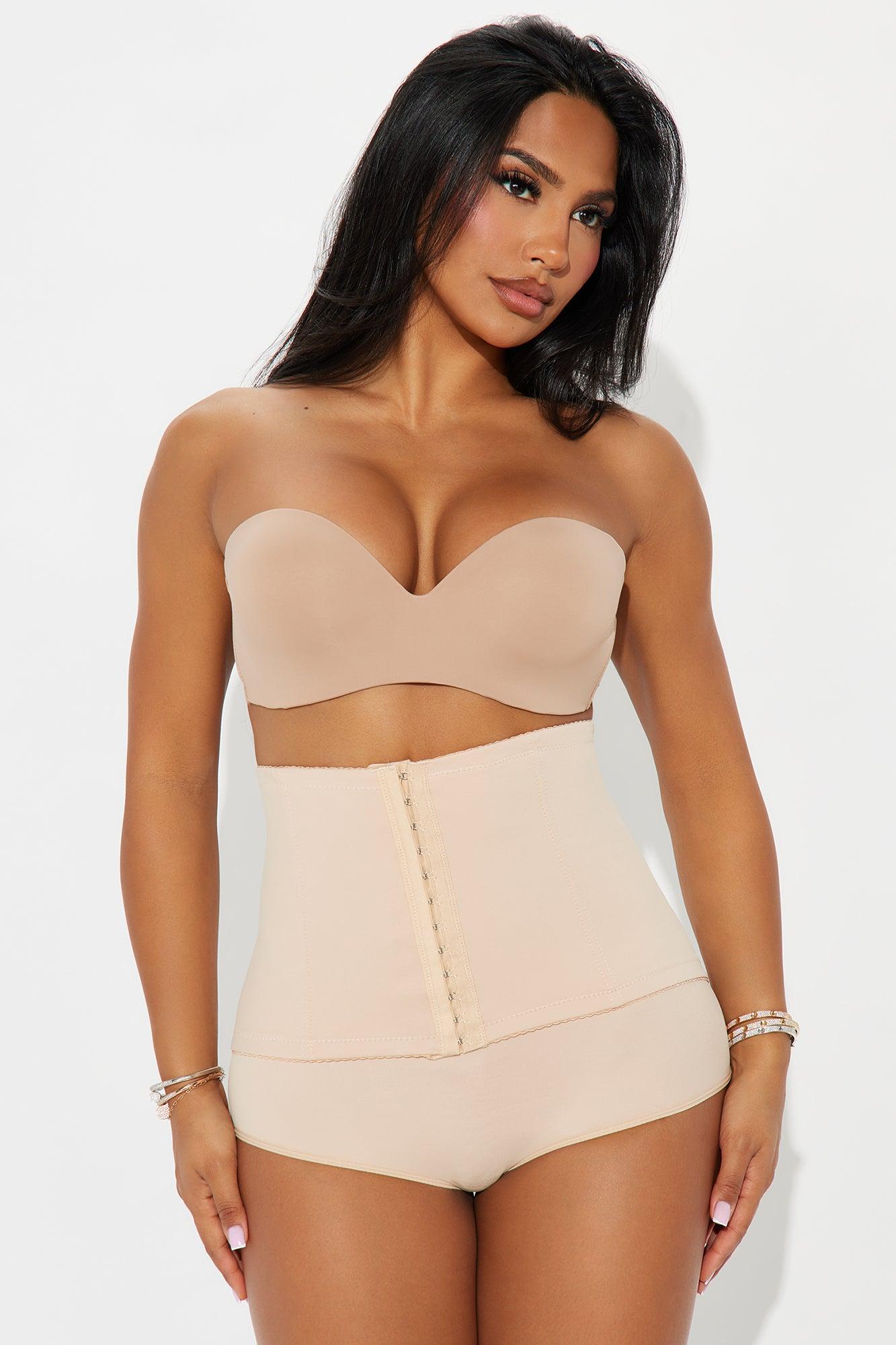 Giving Curves Waist Cinching Shapewear Panty - Nude Product Image