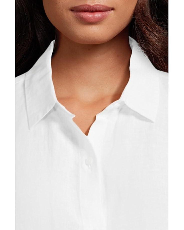 Women's Eileen Fisher Classic Collar Long Shirt Product Image