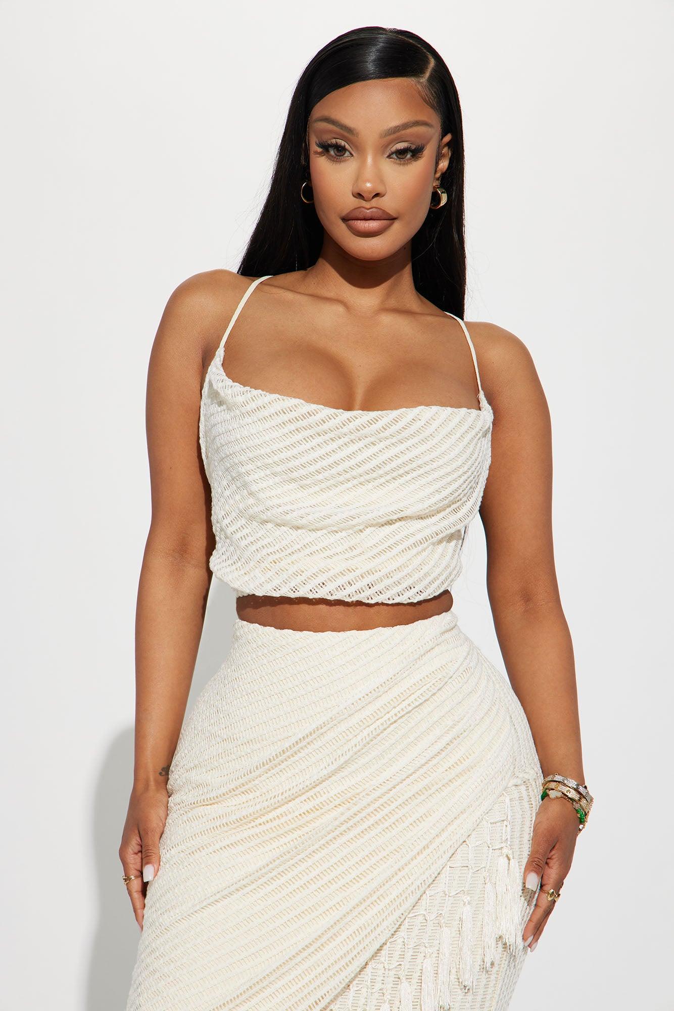 Next Vacation Skirt Set - Cream Product Image