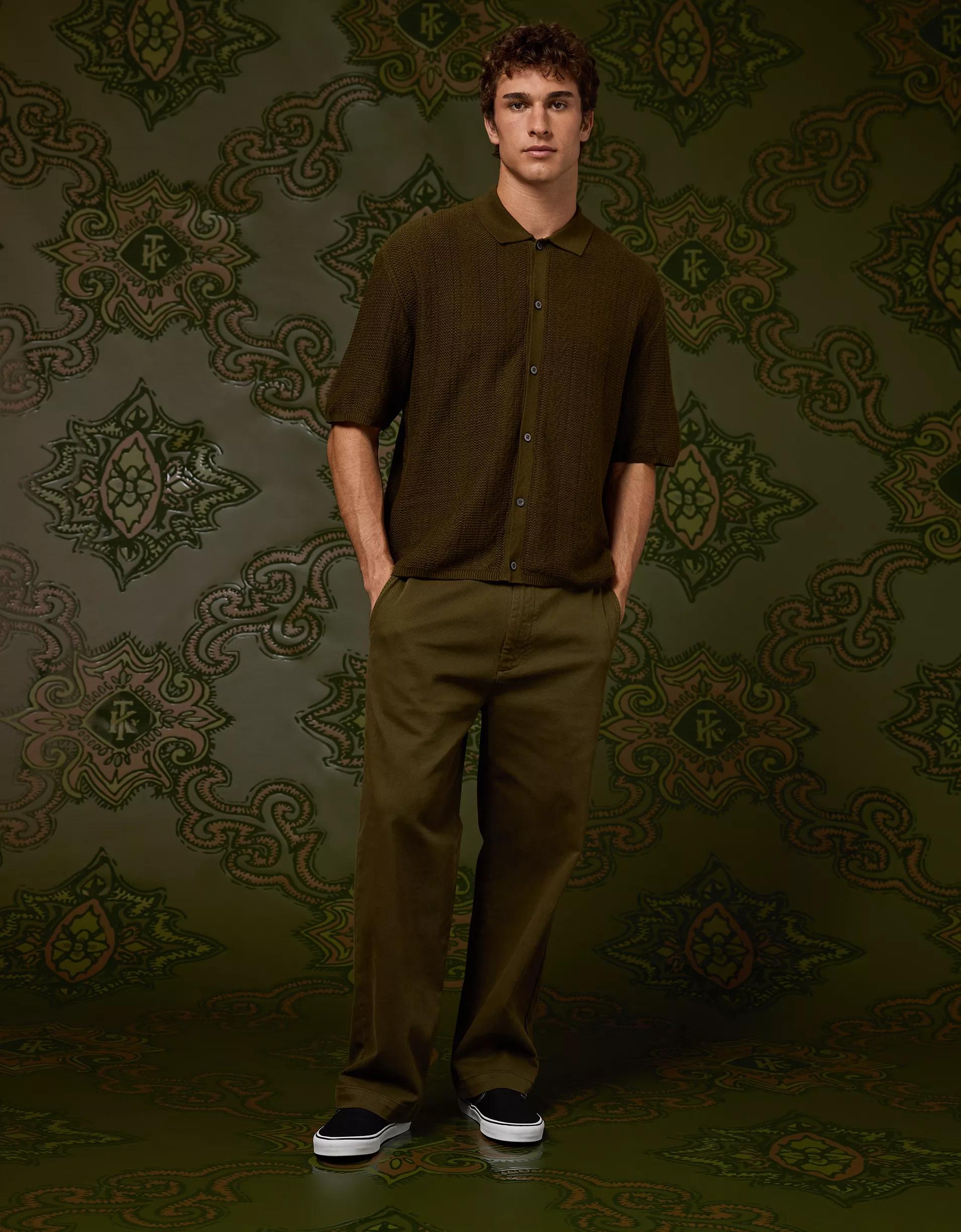 AE x Tru Kolors Sweater Polo Product Image