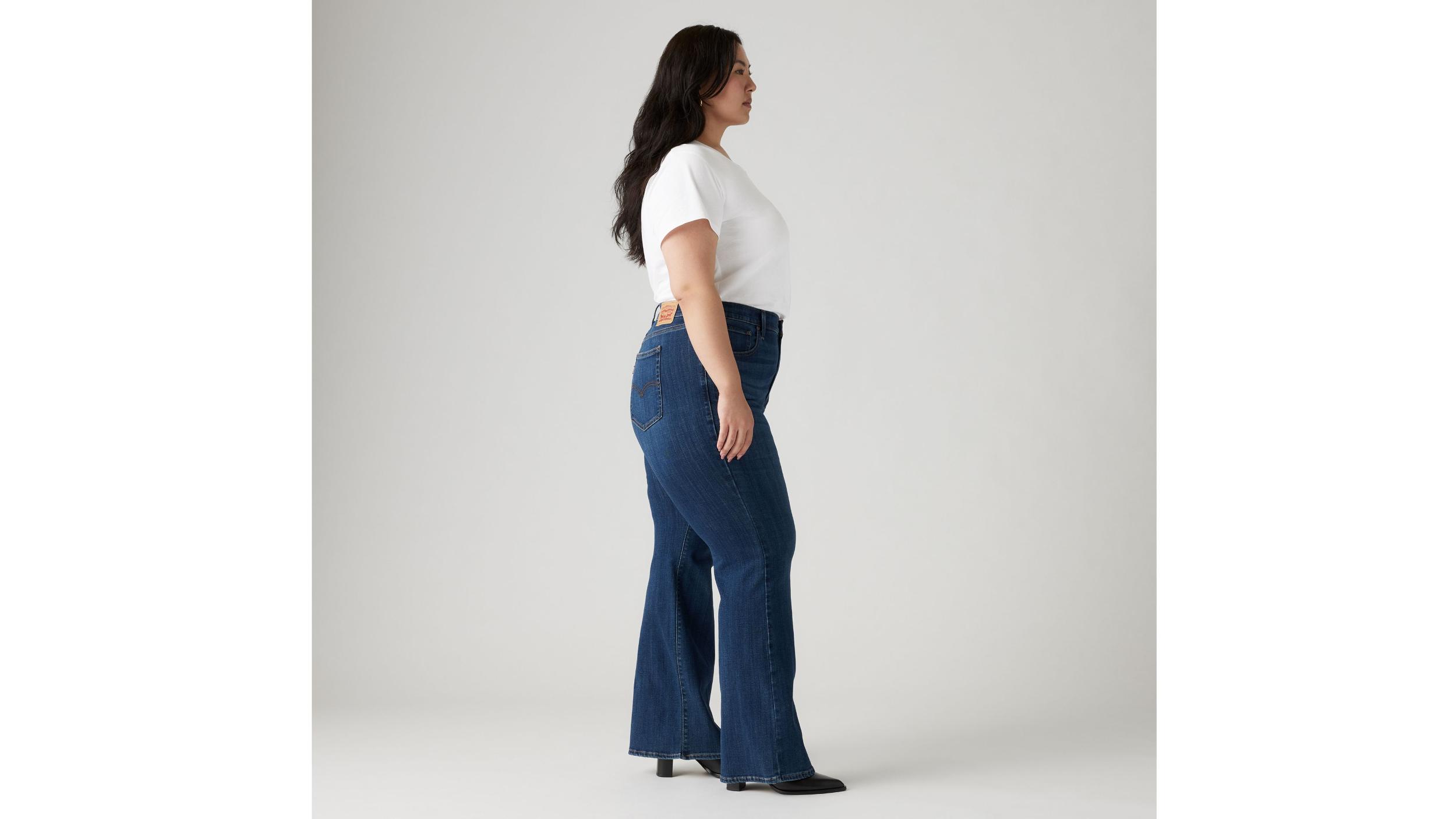 726 High Rise Flare Women's Jeans (Plus Size) Product Image