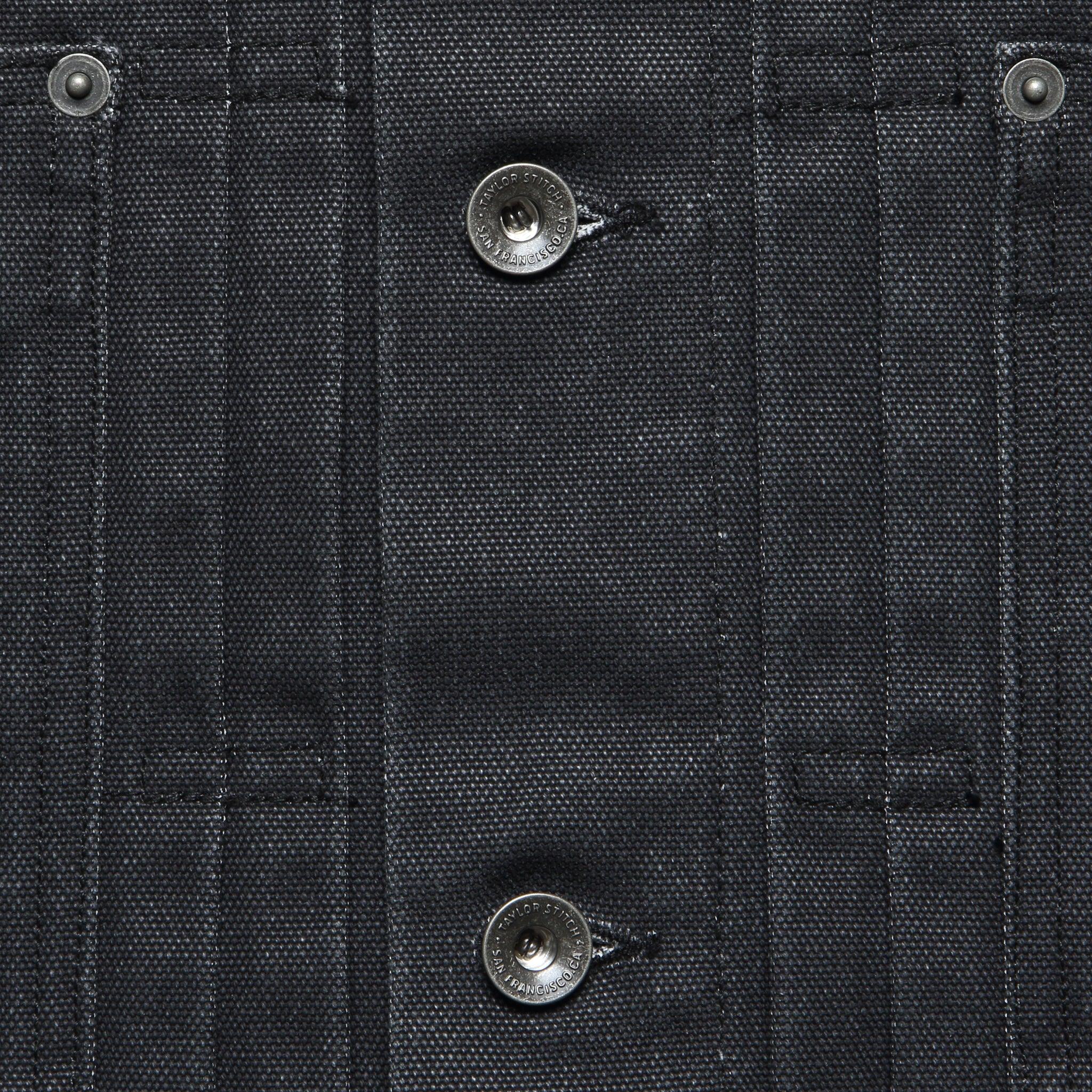 Ryder Jacket - Coal Chipped Canvas Product Image