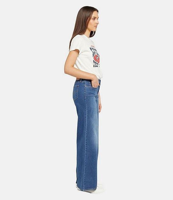 Levi's® 318 Shaping Mid Rise Wide Leg Jeans Product Image