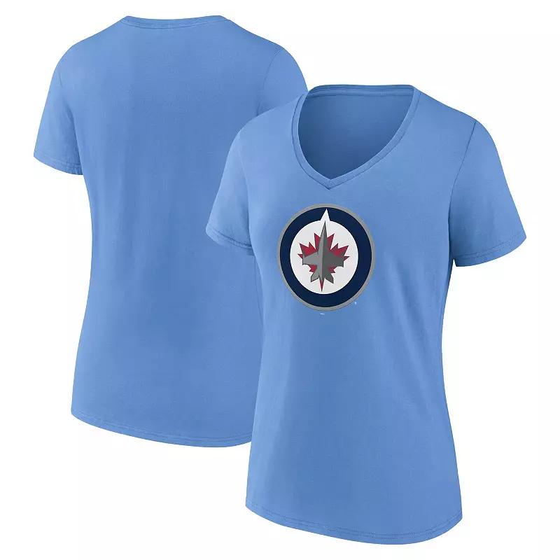 Women's Fanatics Branded Blue Winnipeg Jets Alternate Graphic T-Shirt, Size: 2XL, Jts Blue Product Image