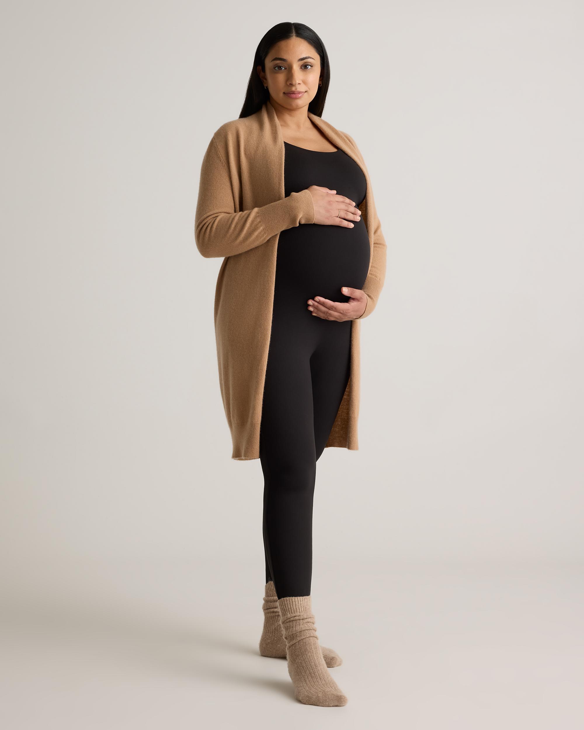 Quince | Women's Recycled Knit Maternity Tank Top Unitard Size XL, Recycled Polyester Product Image