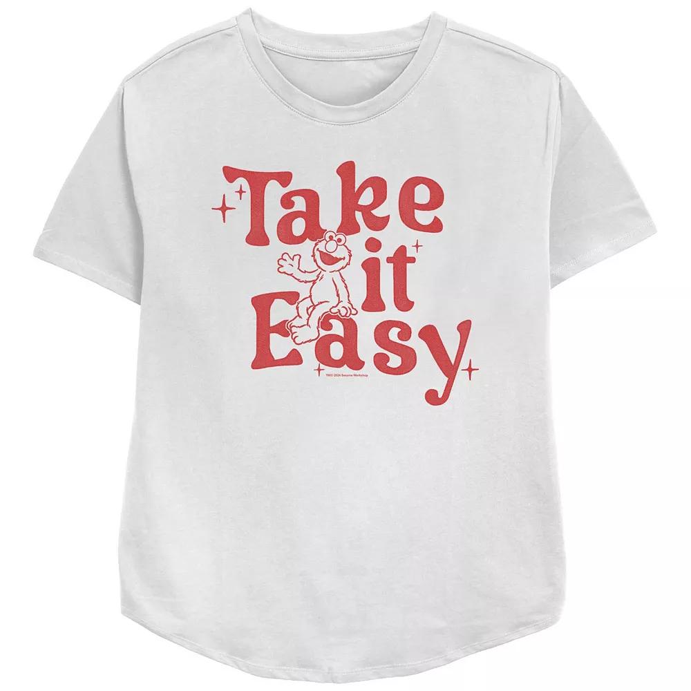 Women's PBS Kids Sesame Street Take It Easy Graphic Tee,  Product Image