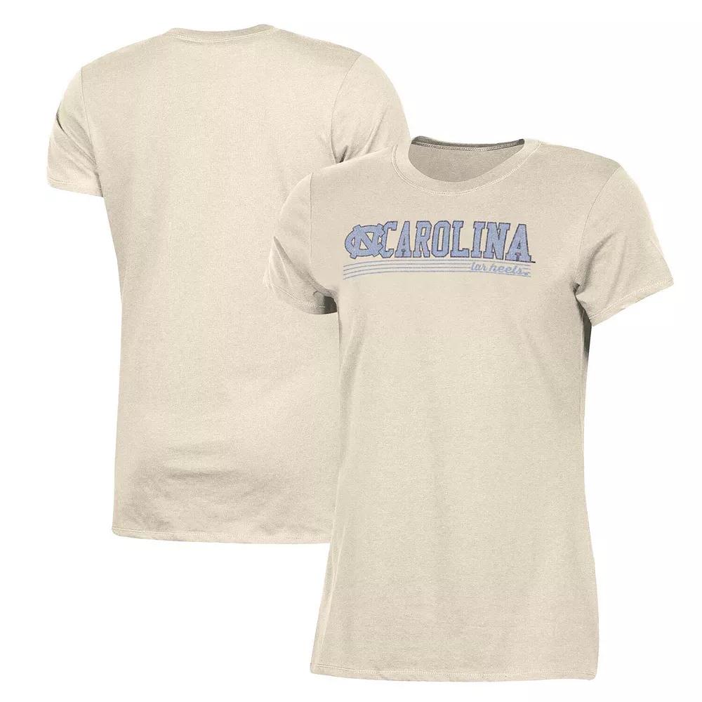 Women's Champion Cream North Carolina Tar Heels Classic T-Shirt, Size: XL, Beige Product Image