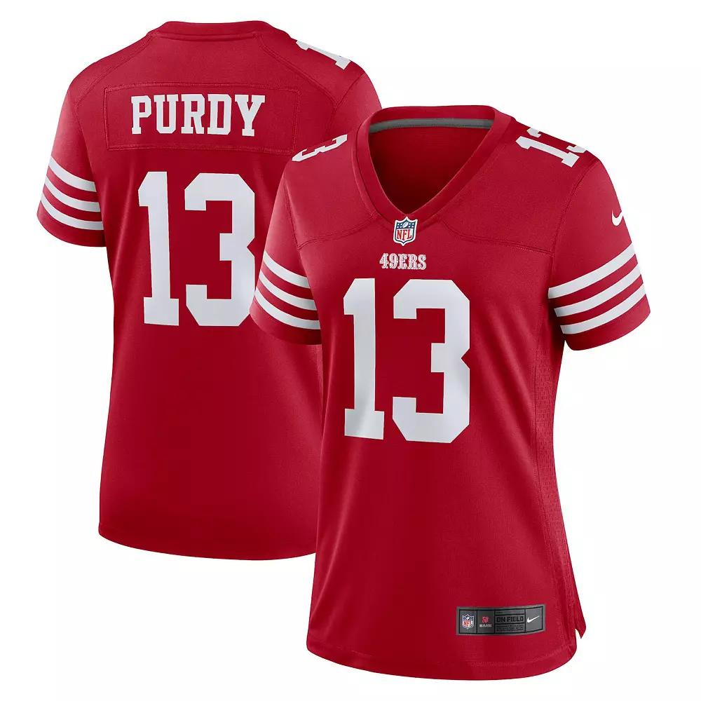 Women's Nike Brock Purdy Scarlet San Francisco 49ers Player Jersey,  Product Image